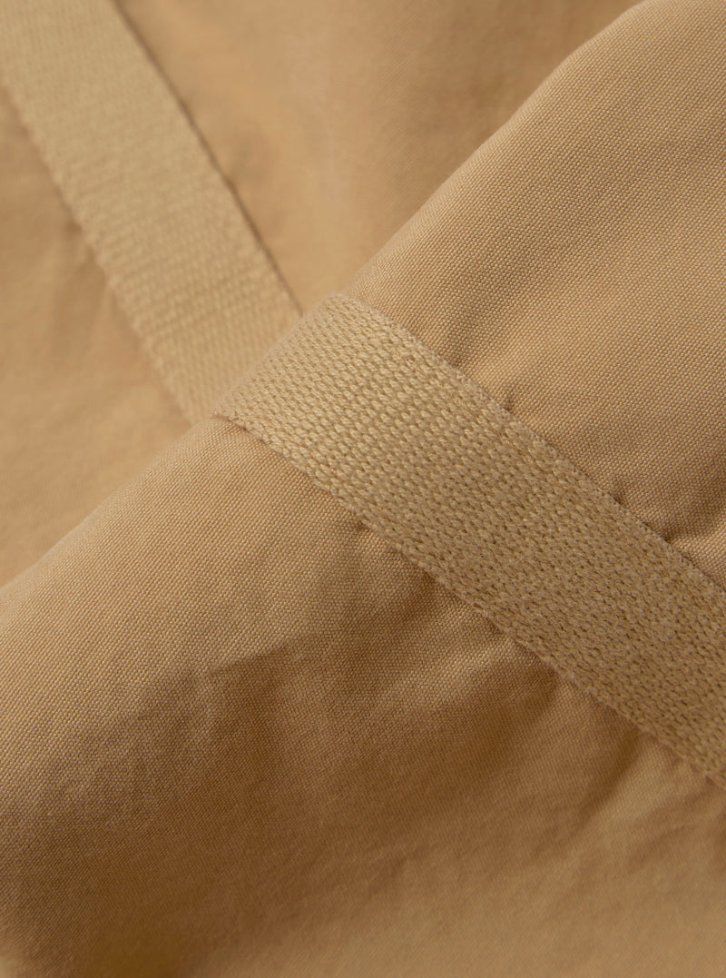 Dark Sand Summer Canvas Windcheater Jacket