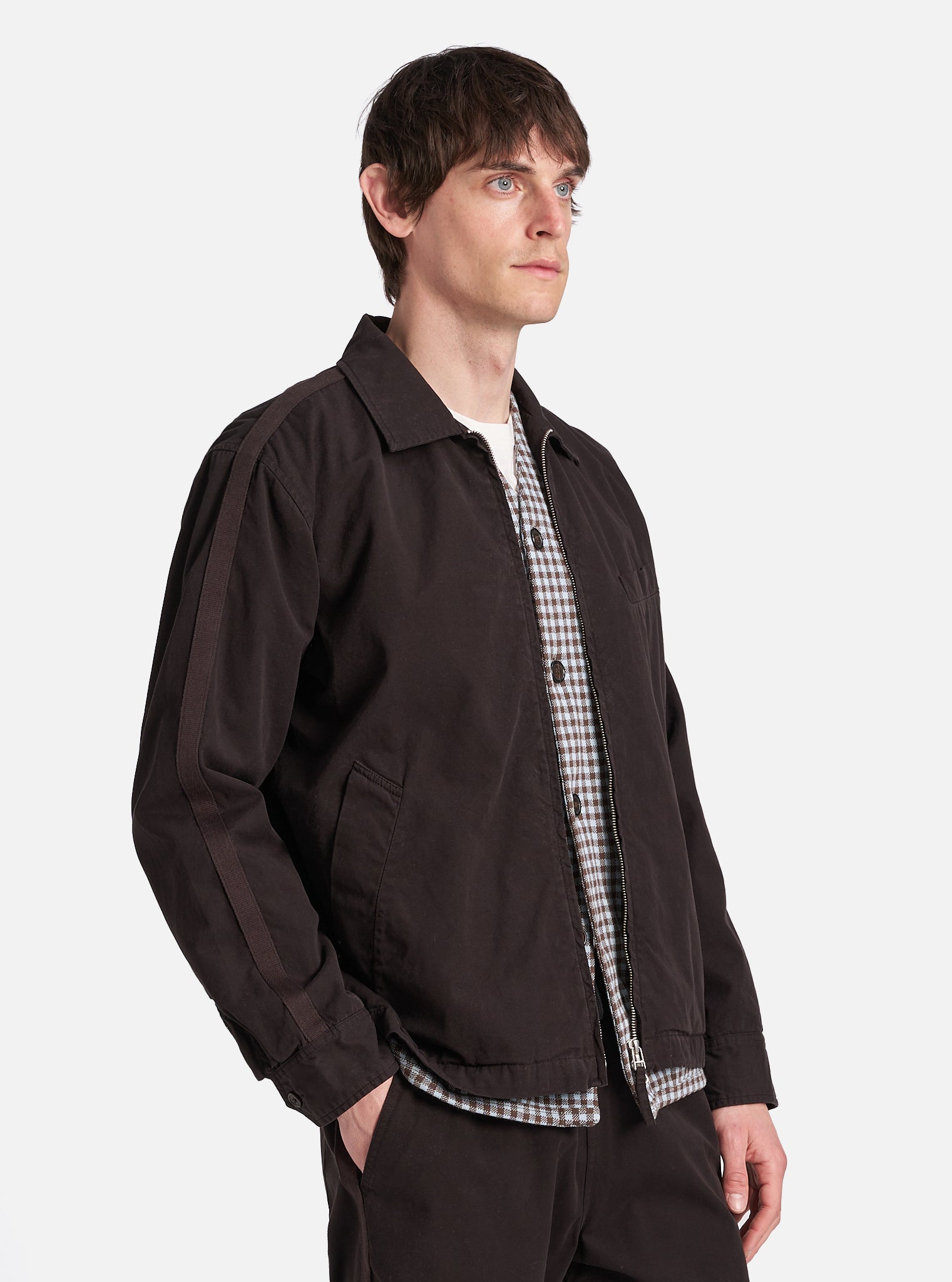 Licorice Summer Canvas Windcheater Jacket