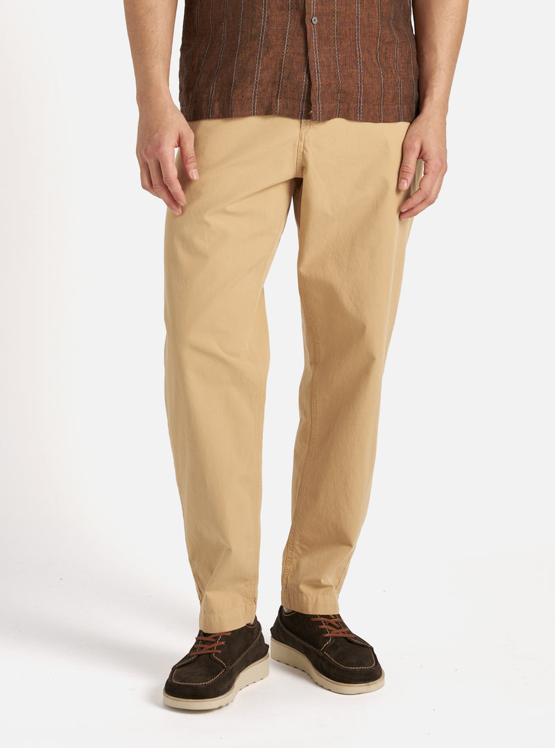 Dark Sand Summer Canvas Military Chino