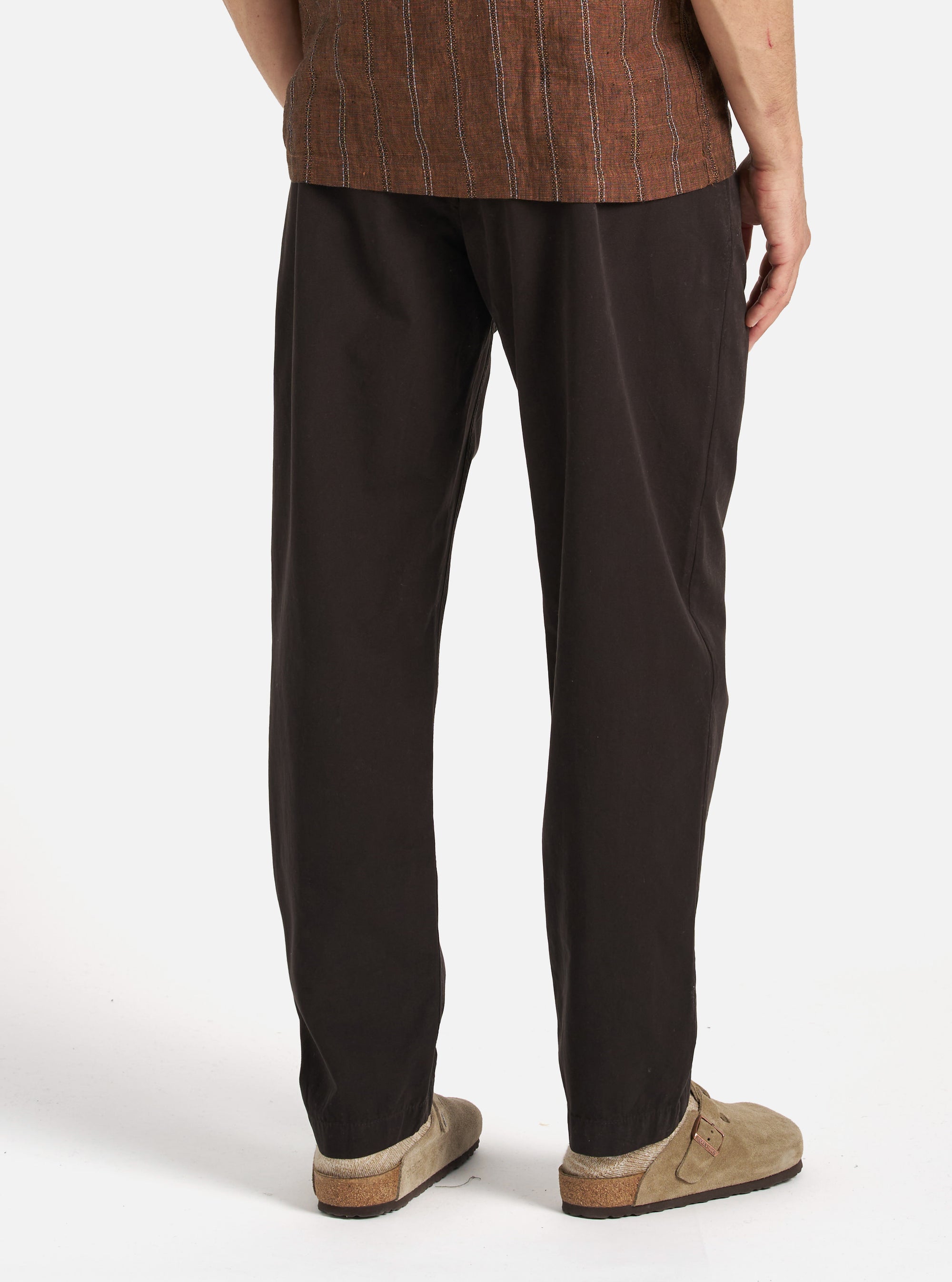Licorice Summer Canvas Military Chino