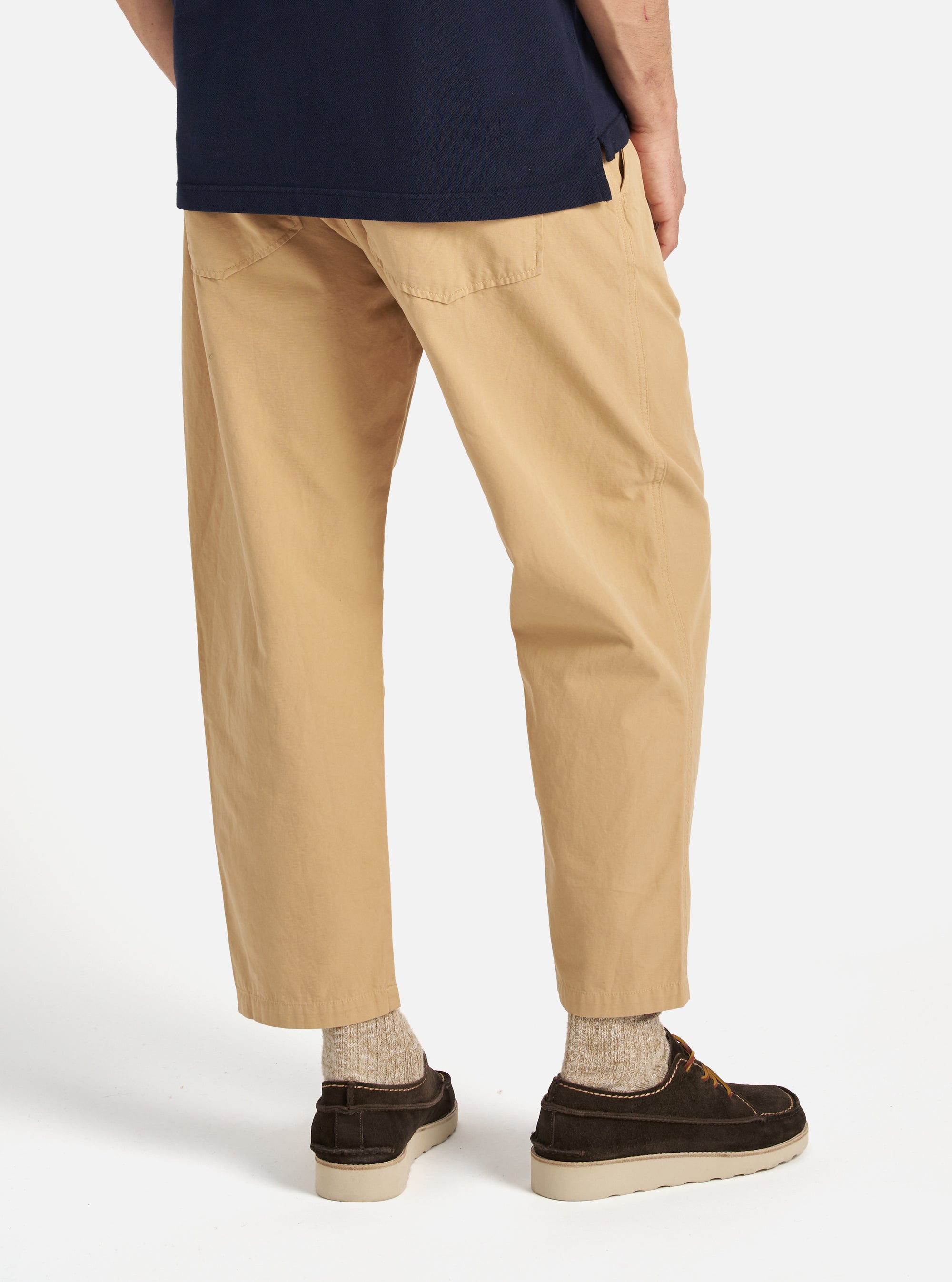 Dark Sand Summer Canvas Hi Water Trouser
