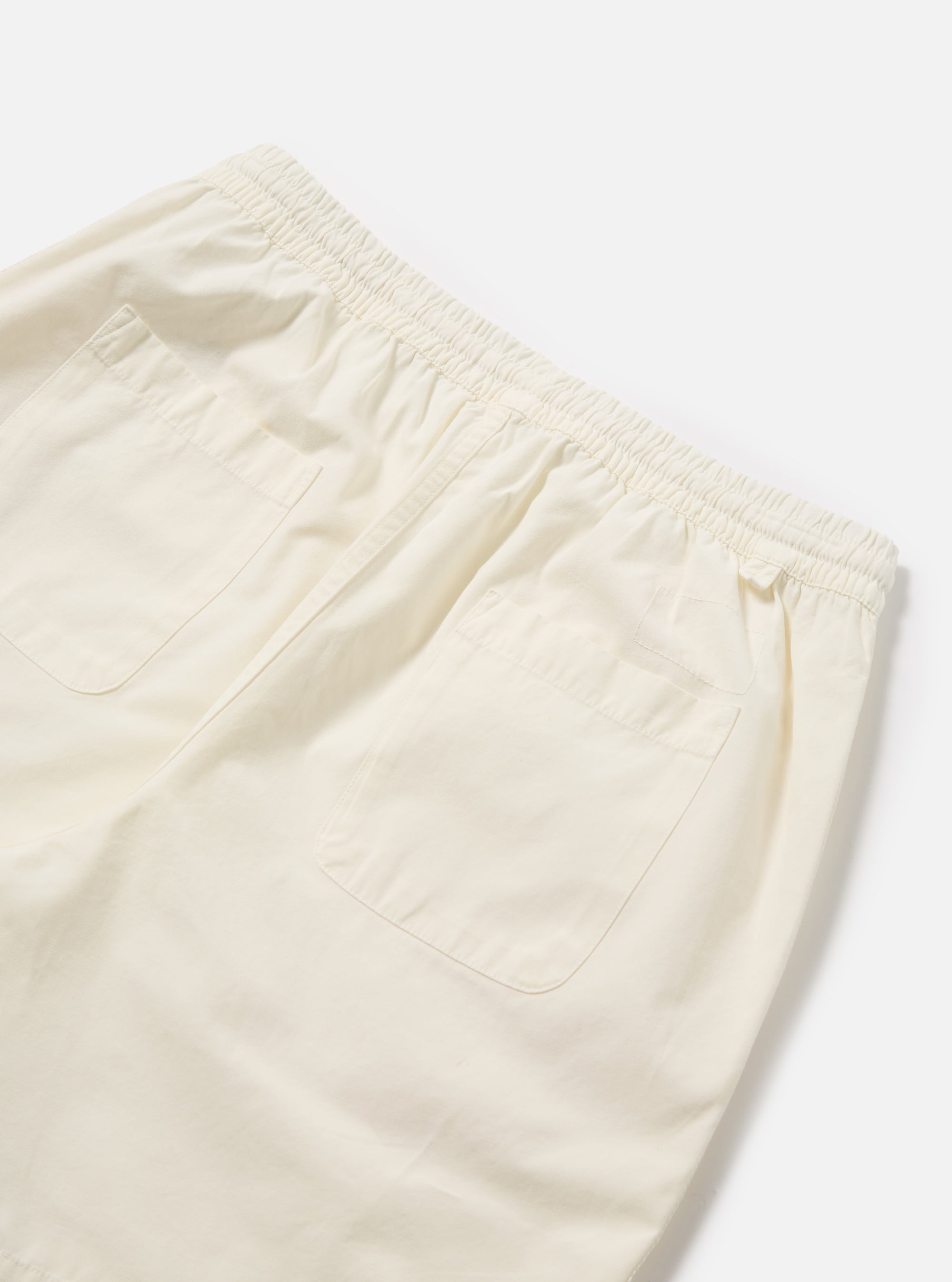 Ecru Summer Canvas Beach Short