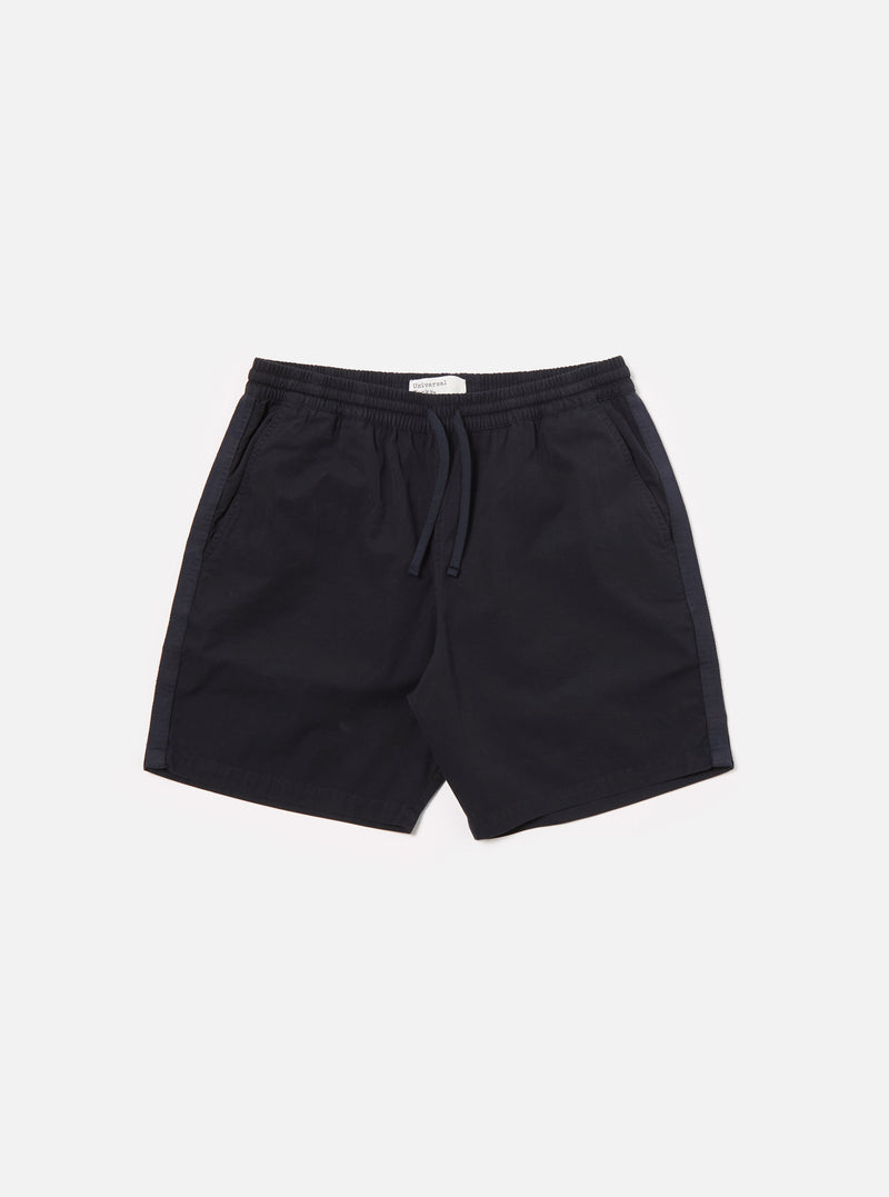 Navy Summer Canvas Beach Short