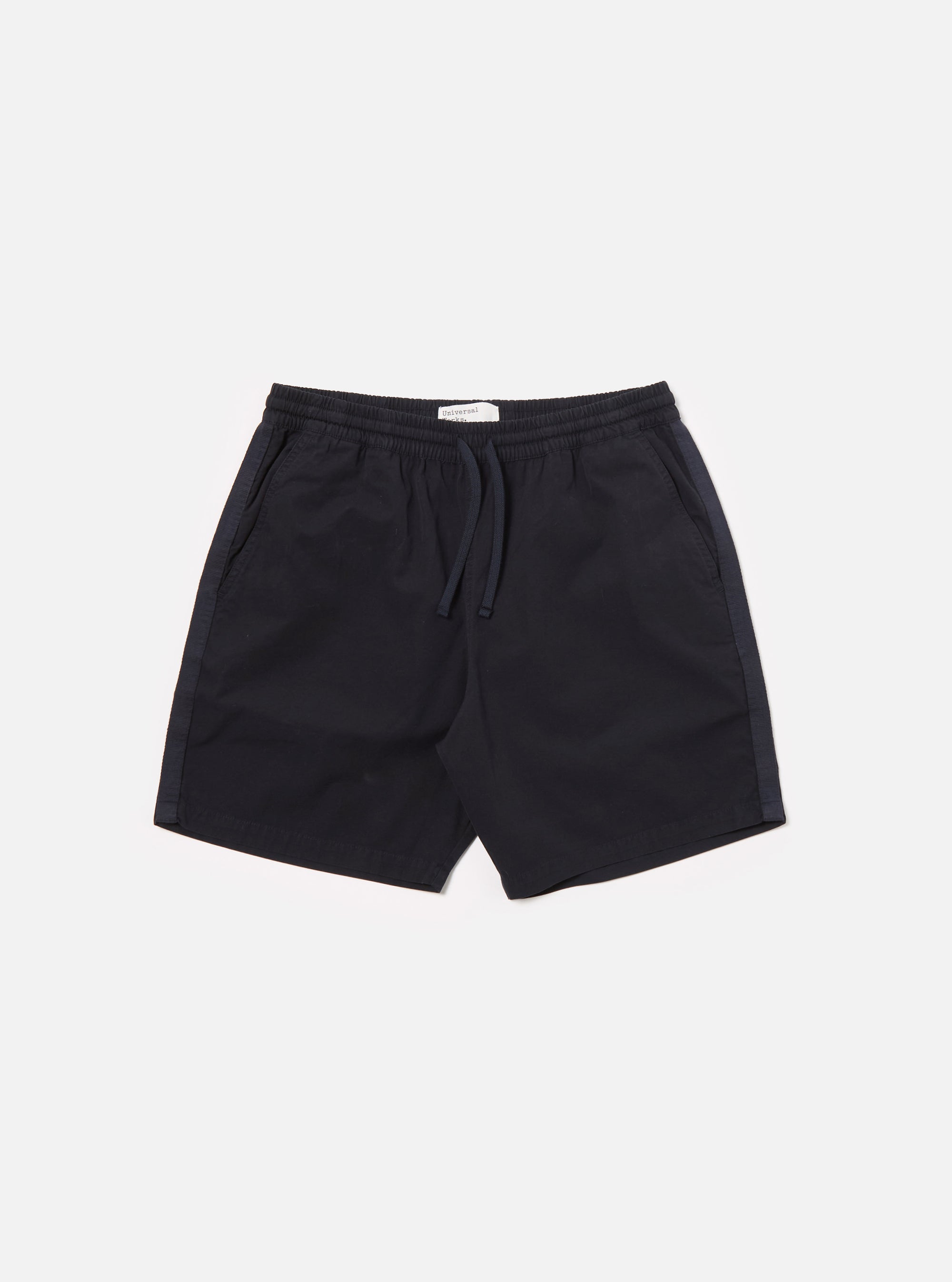 Navy Summer Canvas Beach Short