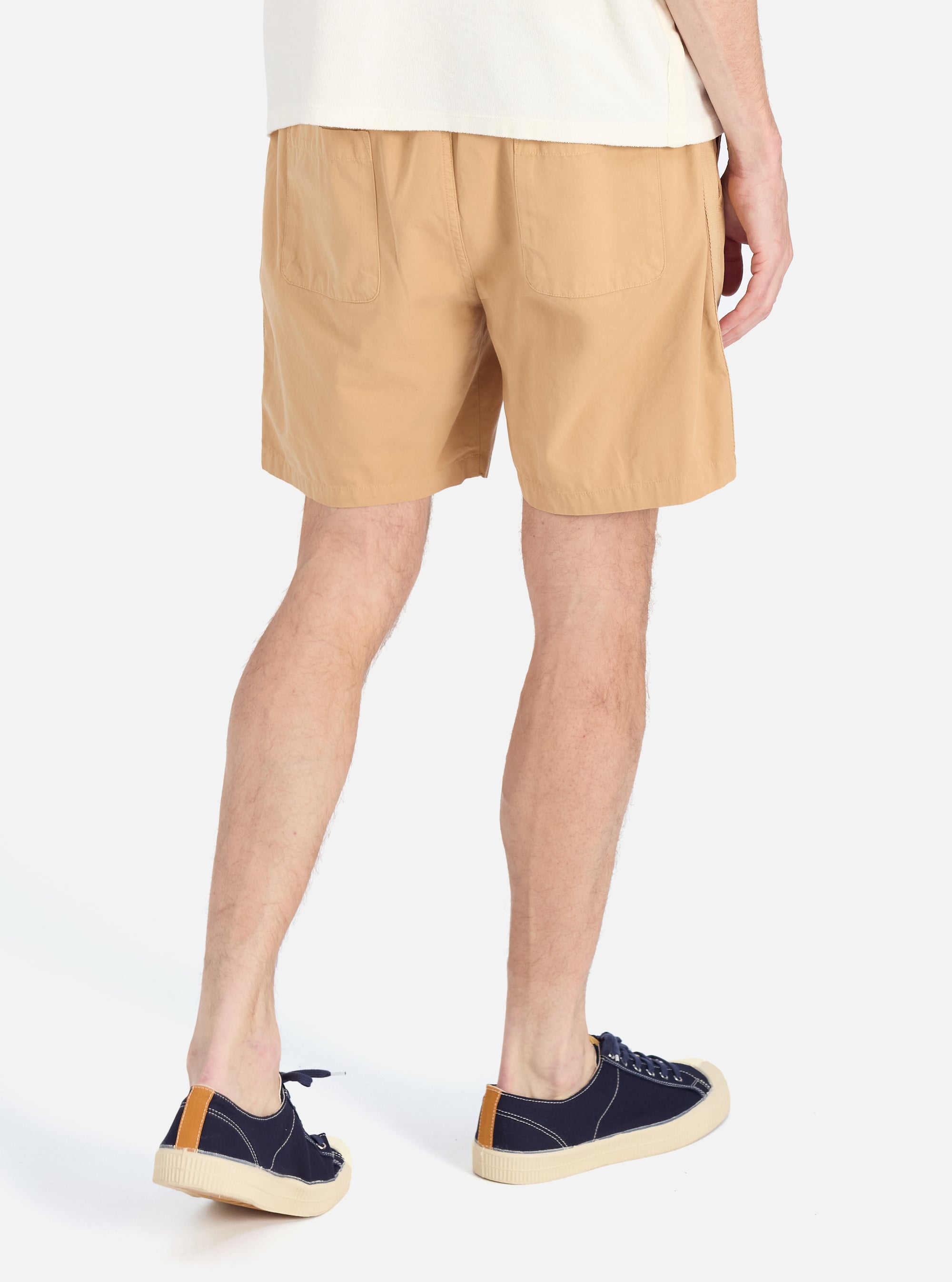 Dark Sand Summer Canvas Beach Short