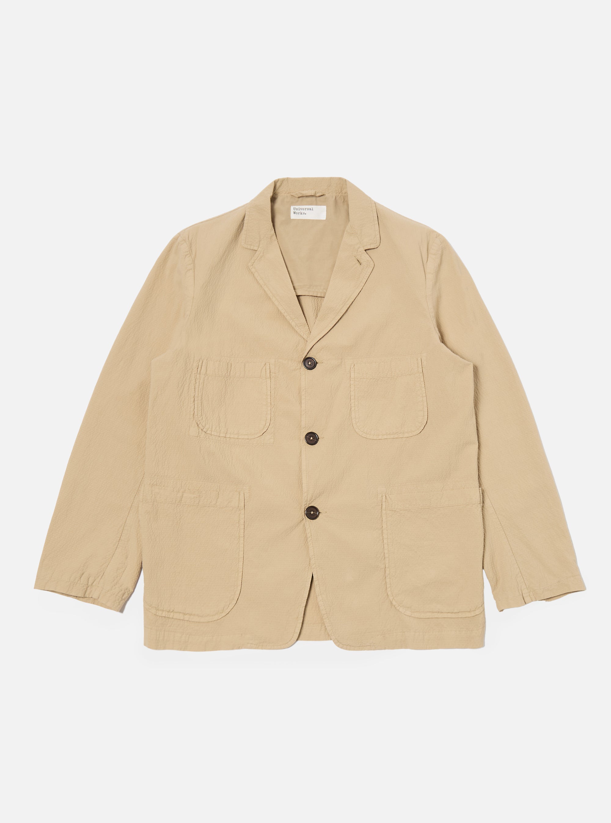 Sand Seersucker II Five Pocket Jacket