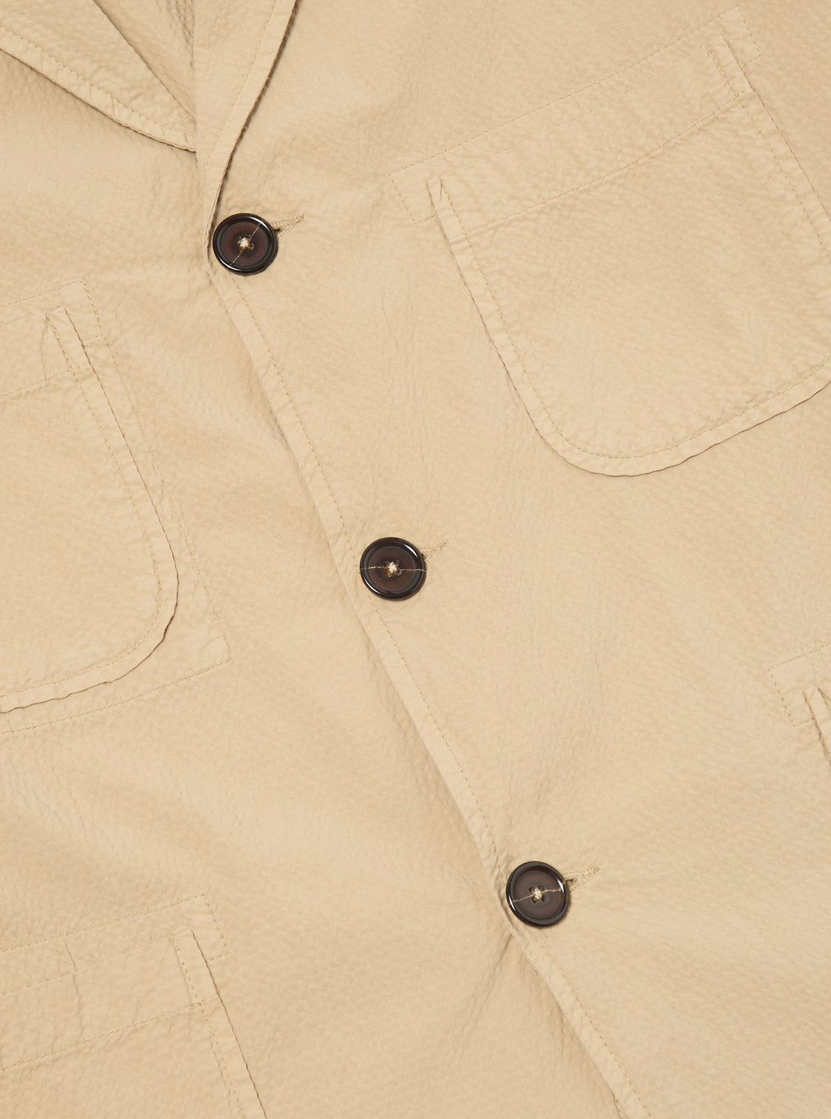 Sand Seersucker II Five Pocket Jacket