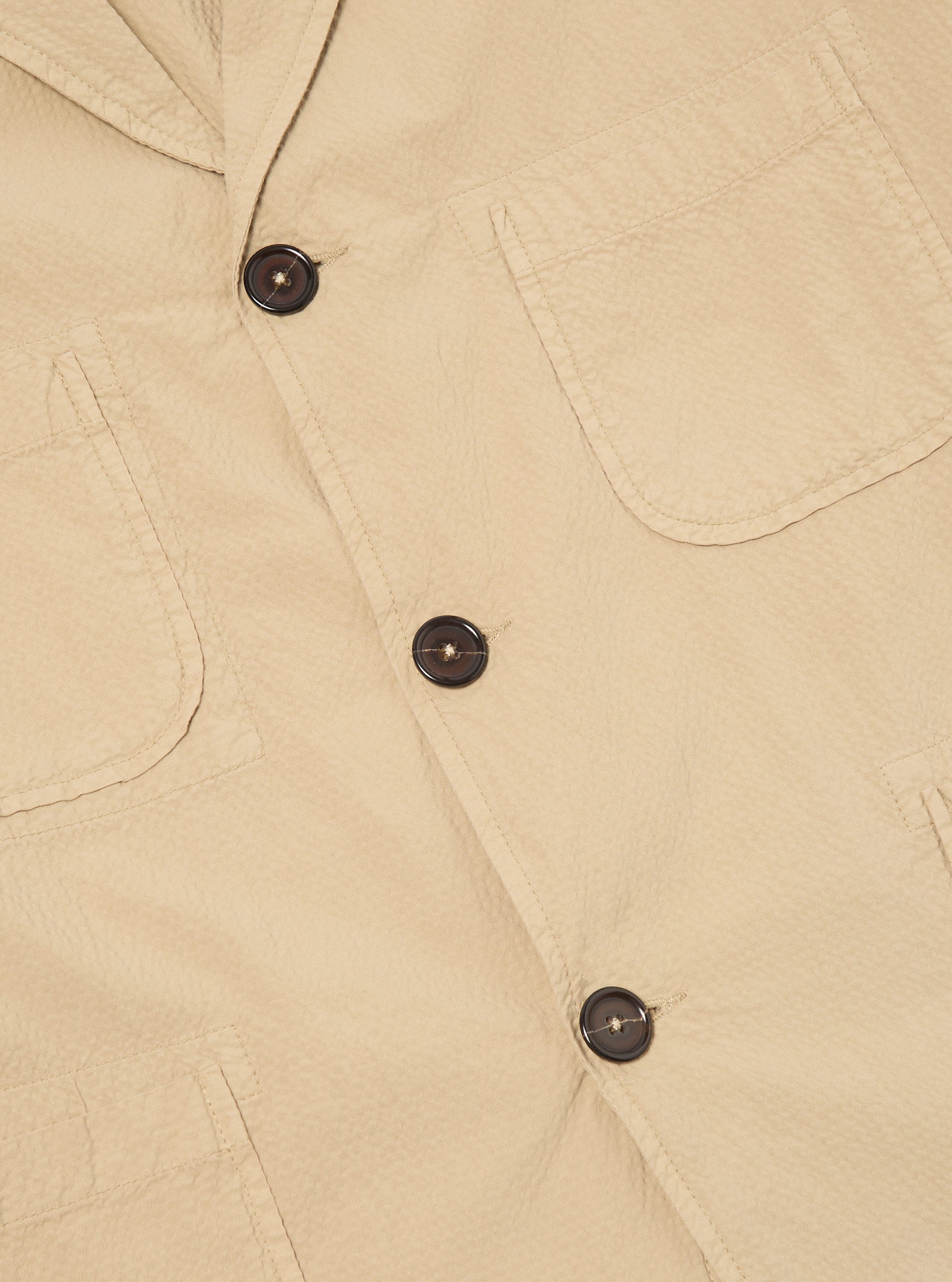 Sand Seersucker II Five Pocket Jacket
