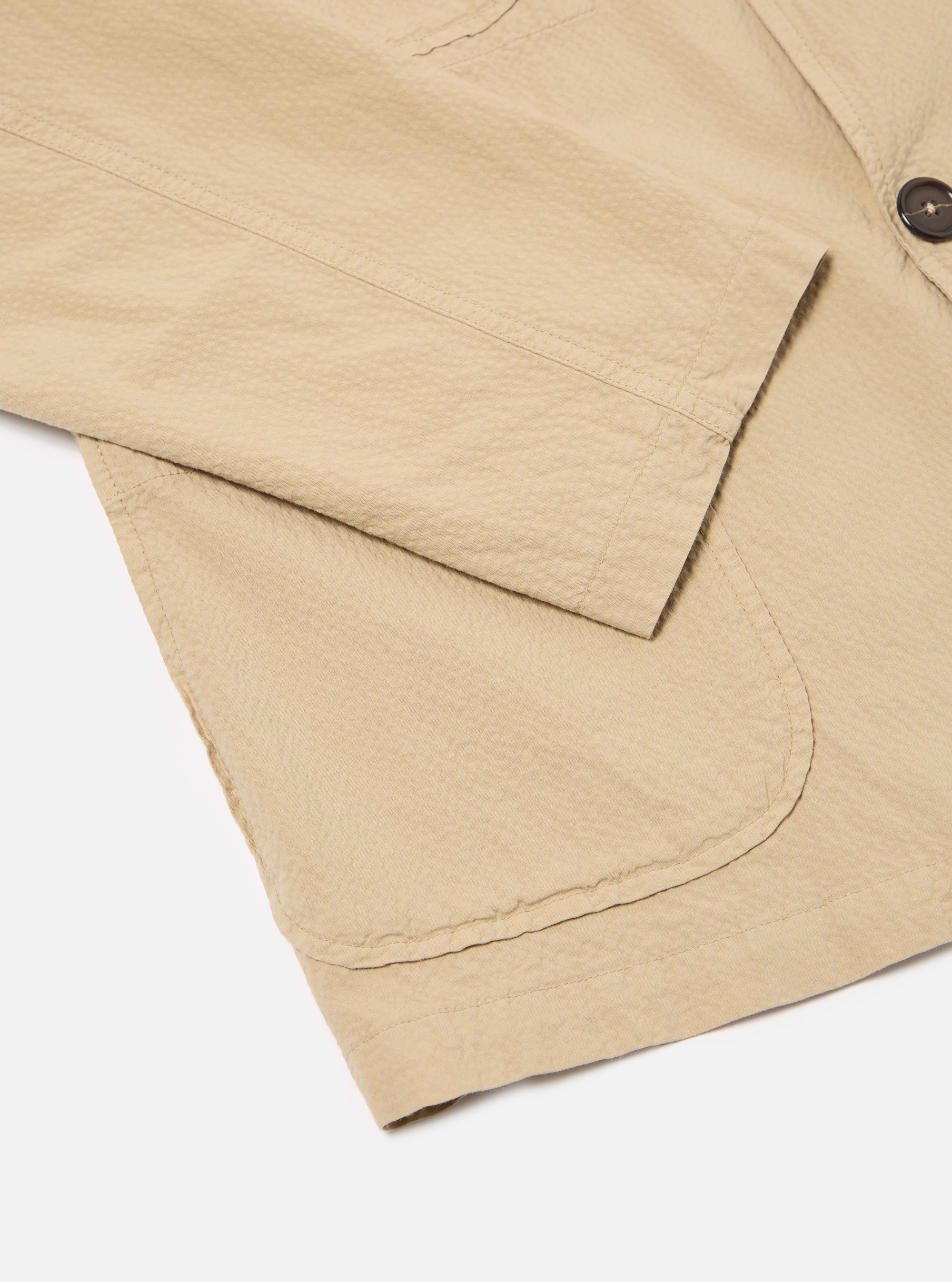 Sand Seersucker II Five Pocket Jacket