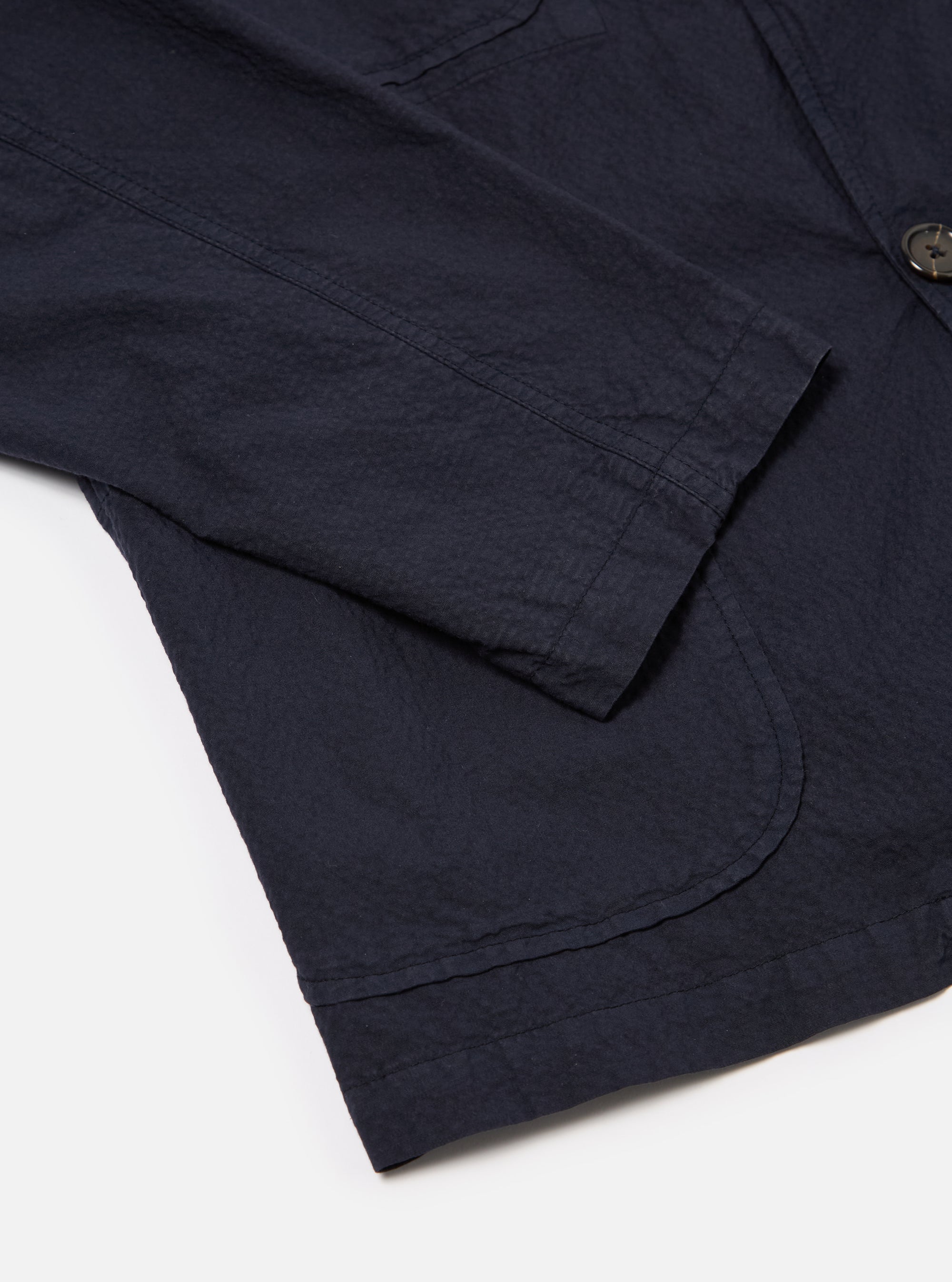 Navy Seersucker II Five Pocket Jacket