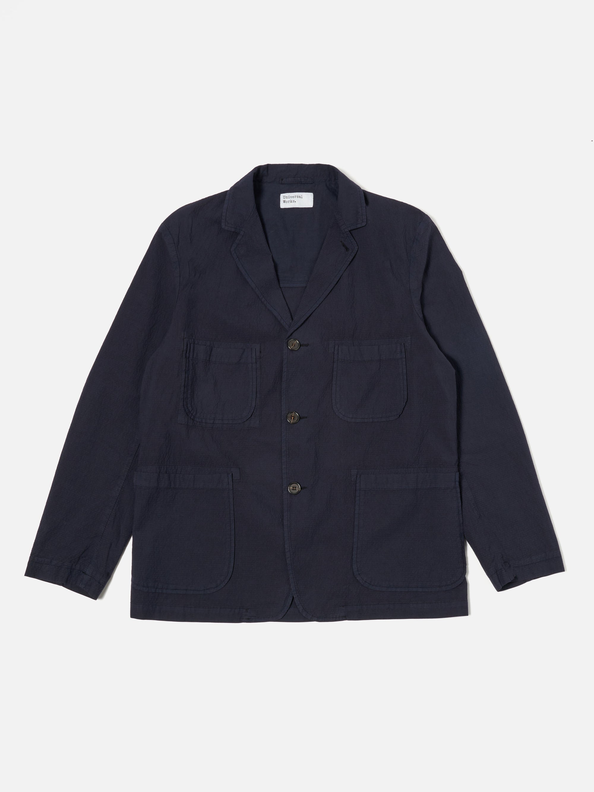Navy Seersucker II Five Pocket Jacket