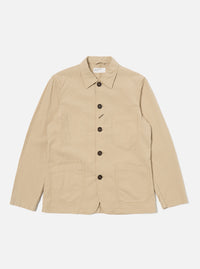 Sand Seersucker II Bakers Jacket
