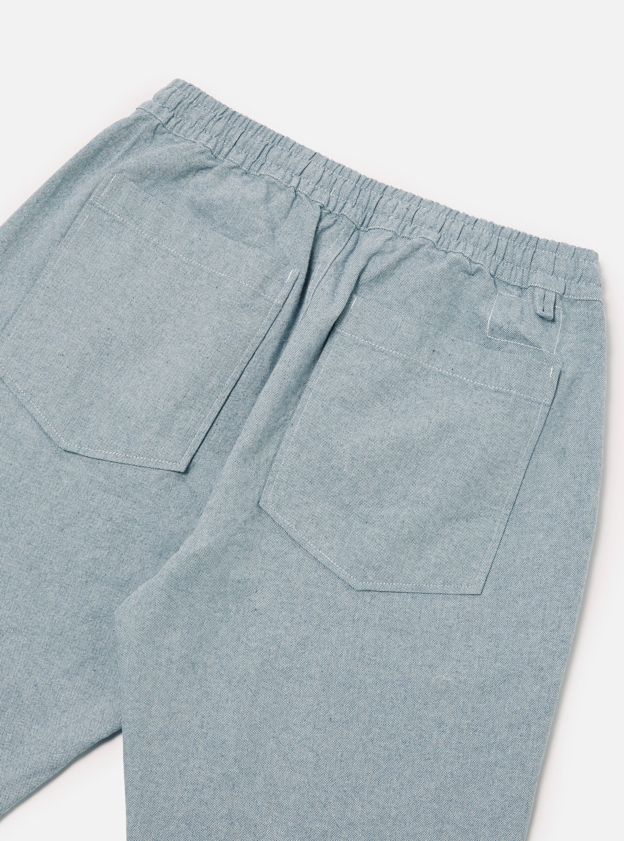 Indigo Reworked Jean Cloth Hi Water Trouser