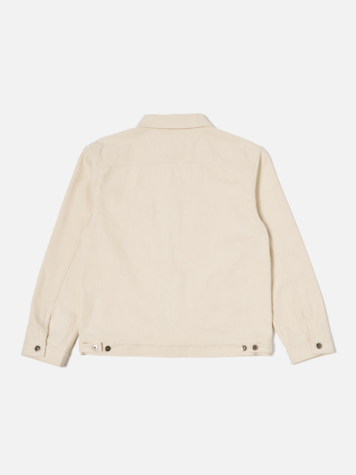 Ecru Recycled Cotton Trucker Jacket