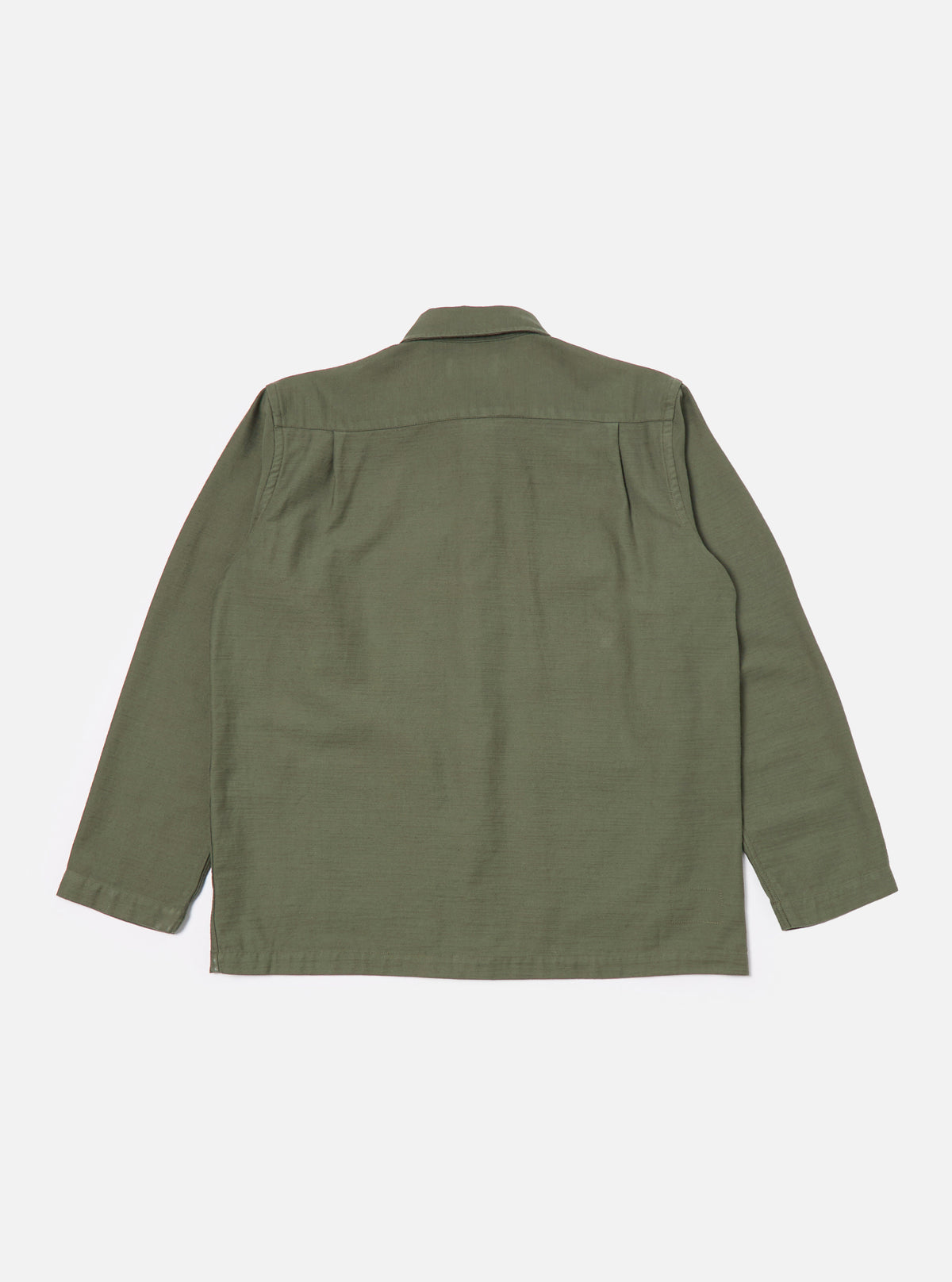 Olive Slub Sateen Dockside Jacket