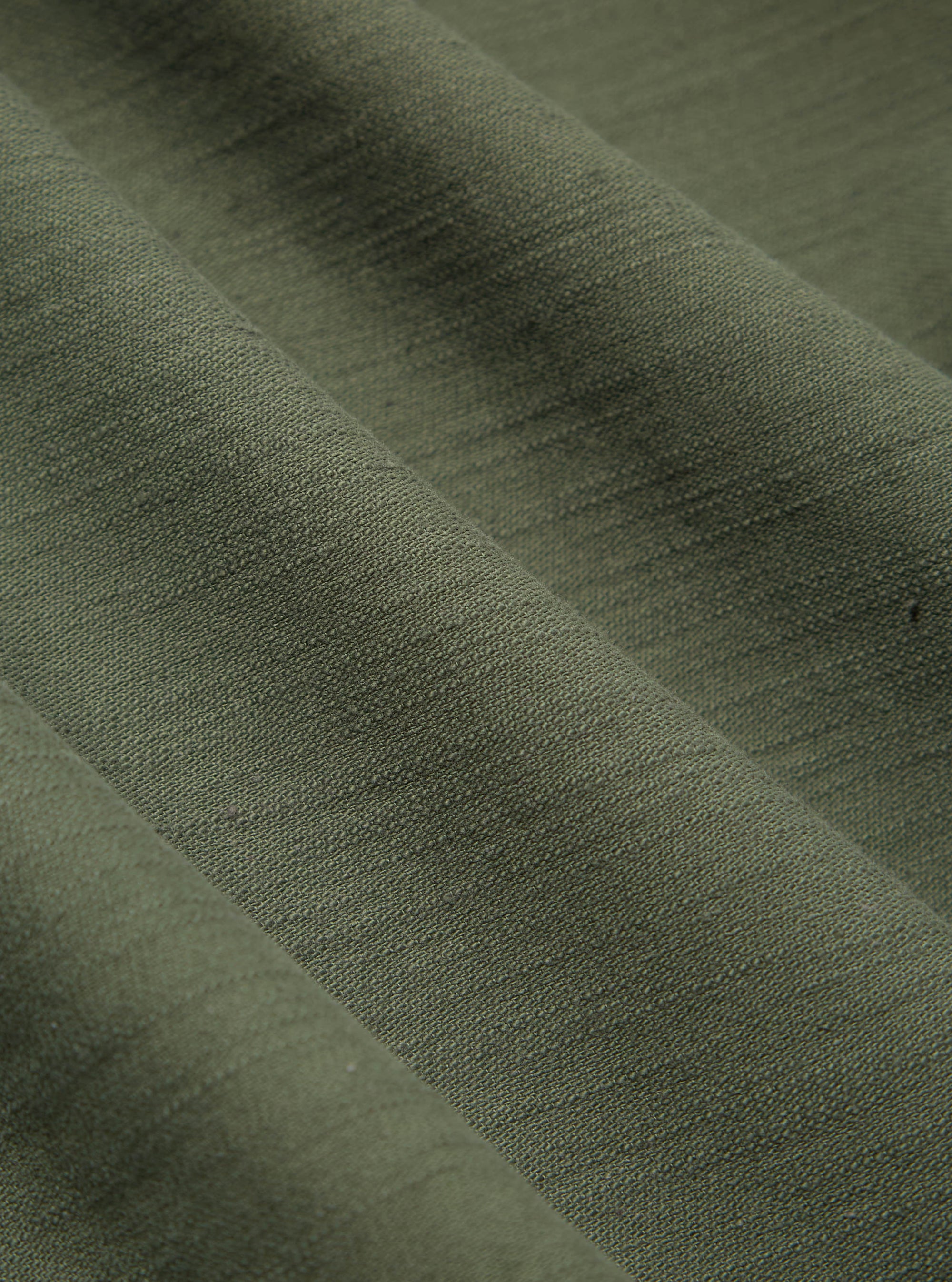 Olive Slub Sateen Dockside Jacket