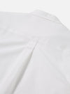 Close-up of the White Oxford Daybrook Shirt showing the collar and back yoke on a clean white background.