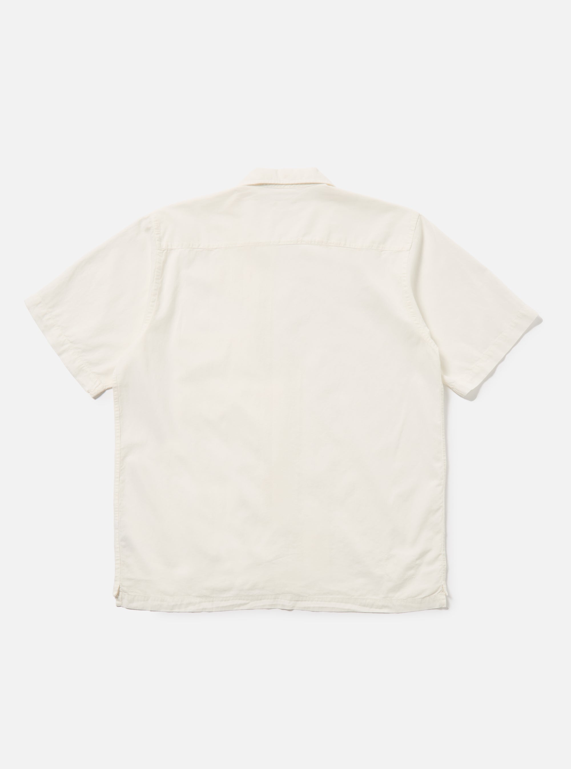 Ecru Gardenia Lycot Camp Shirt
