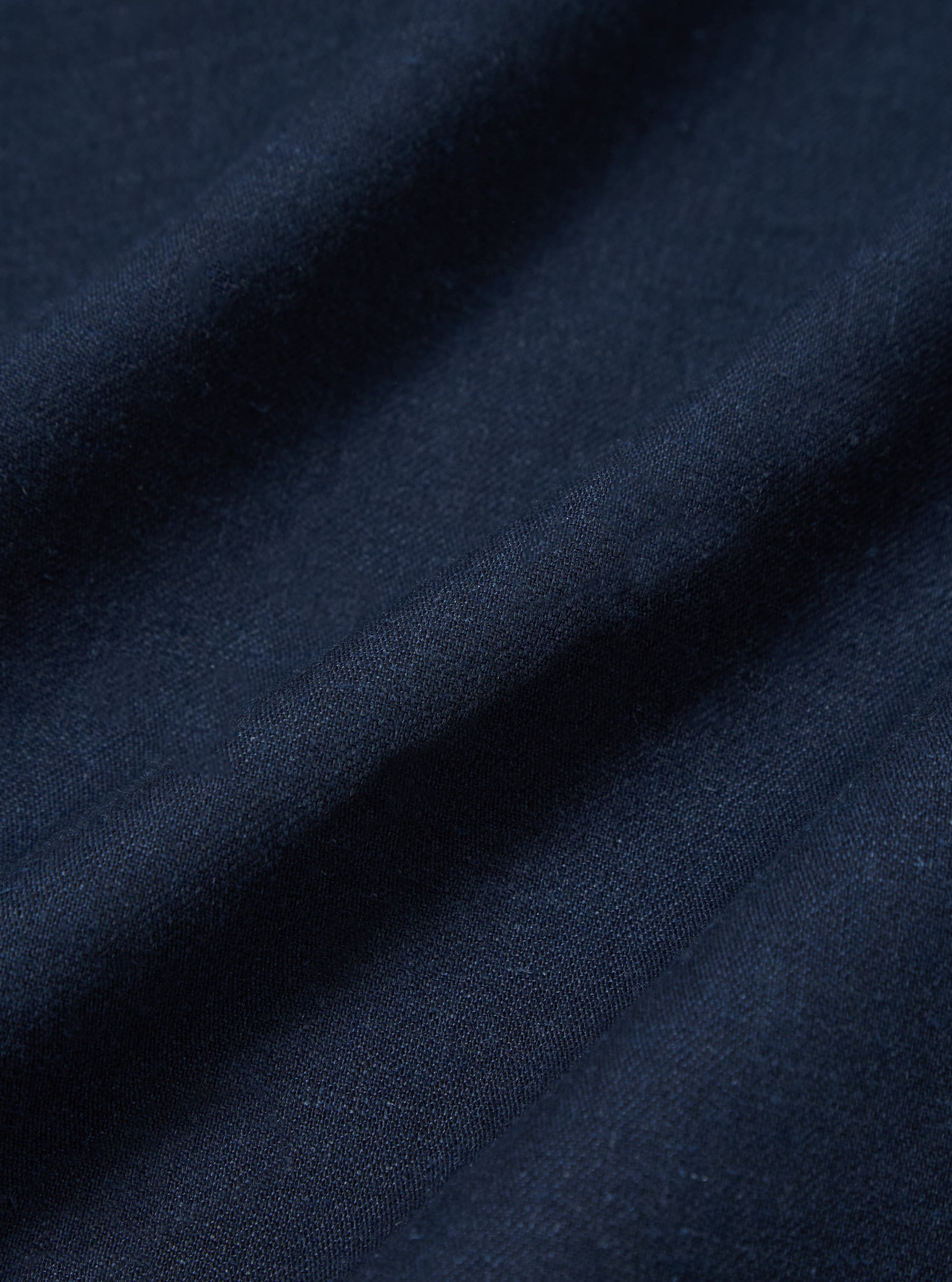 Navy Lord Cotton Linen Three Button Jacket