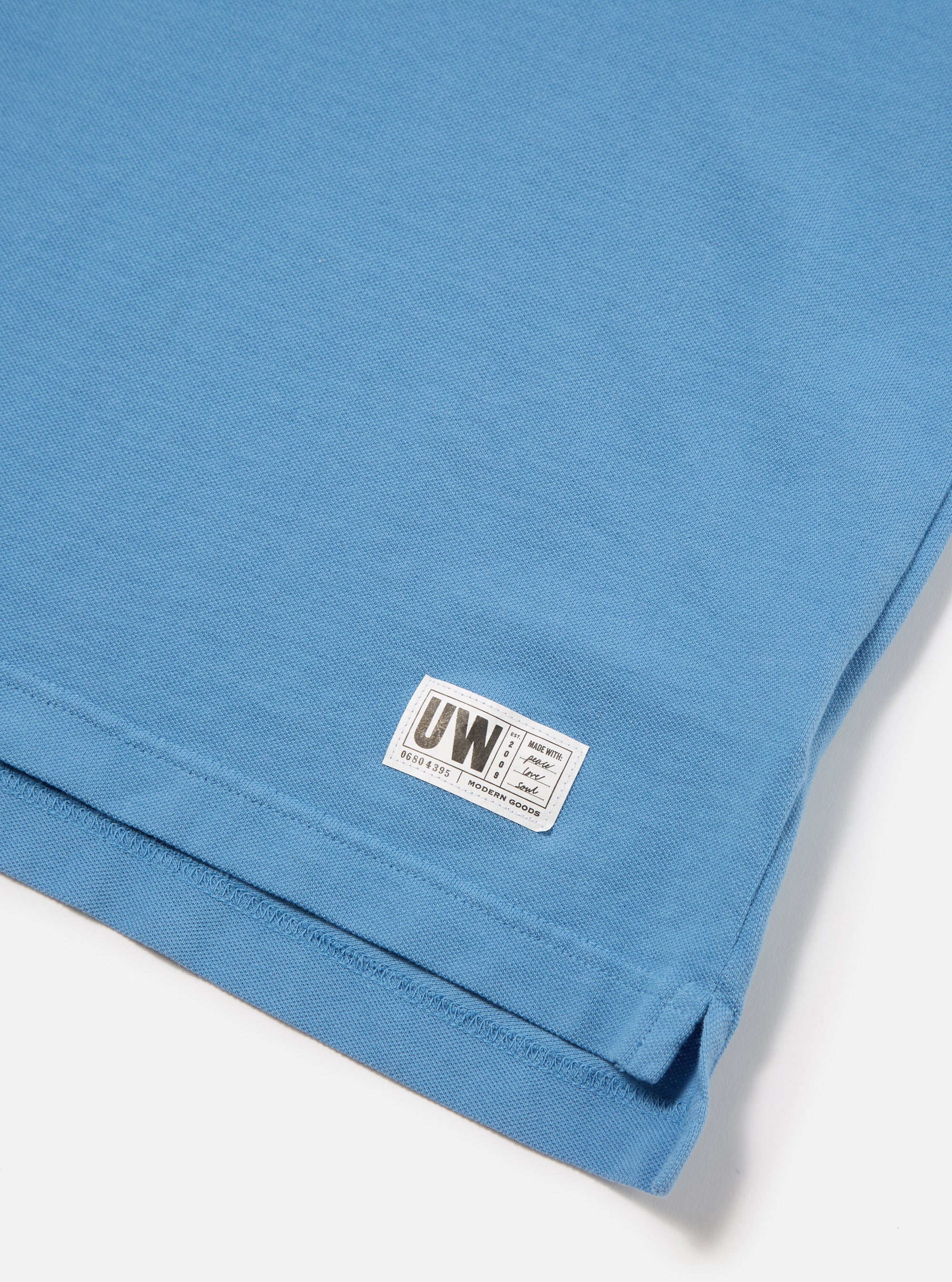 Summer Blue Piquet Vacation Polo