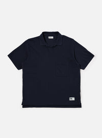 Bright Navy Piquet Vacation Polo