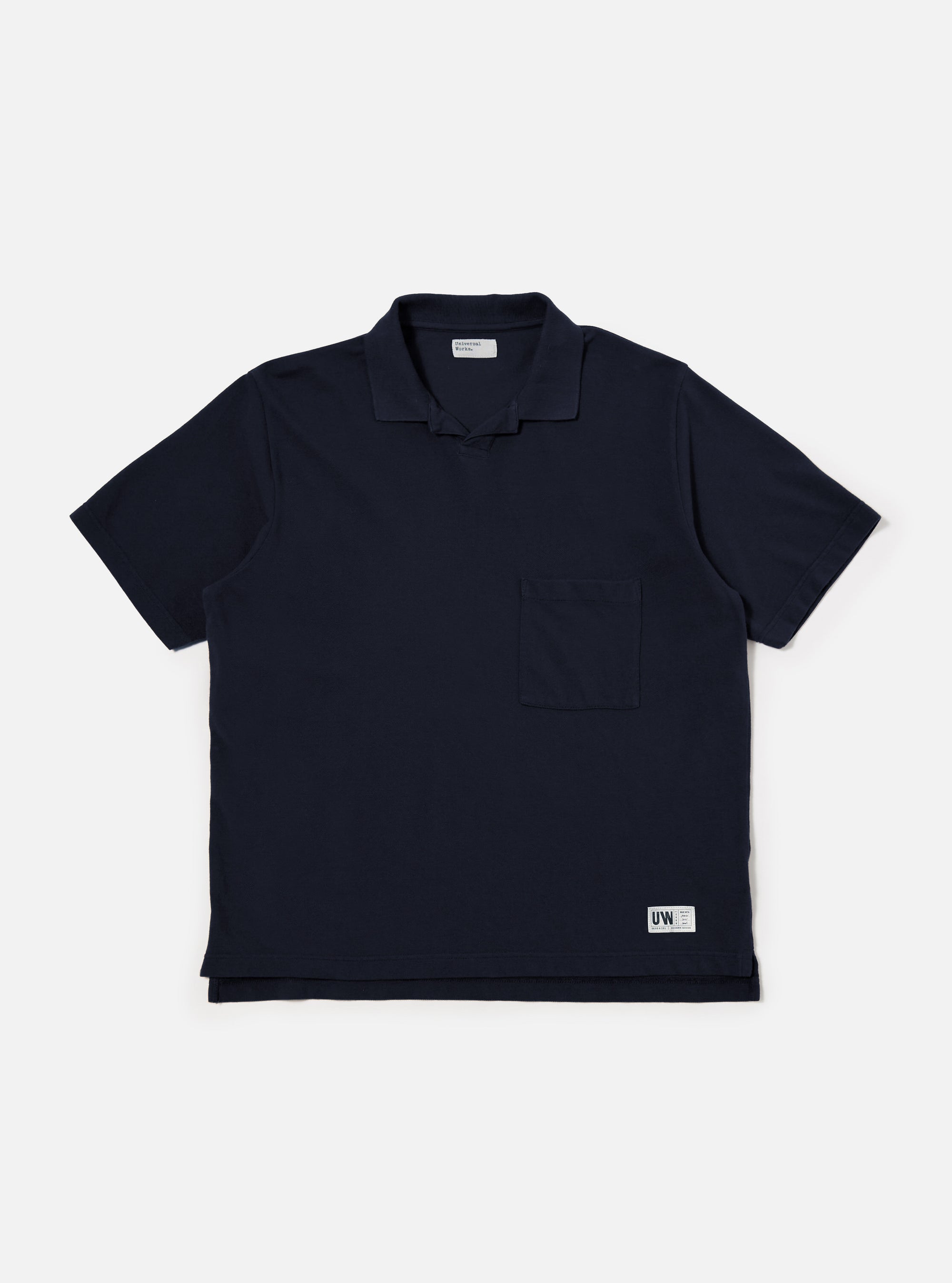 Bright Navy Piquet Vacation Polo