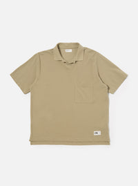 Pale Olive Piquet Vacation Polo