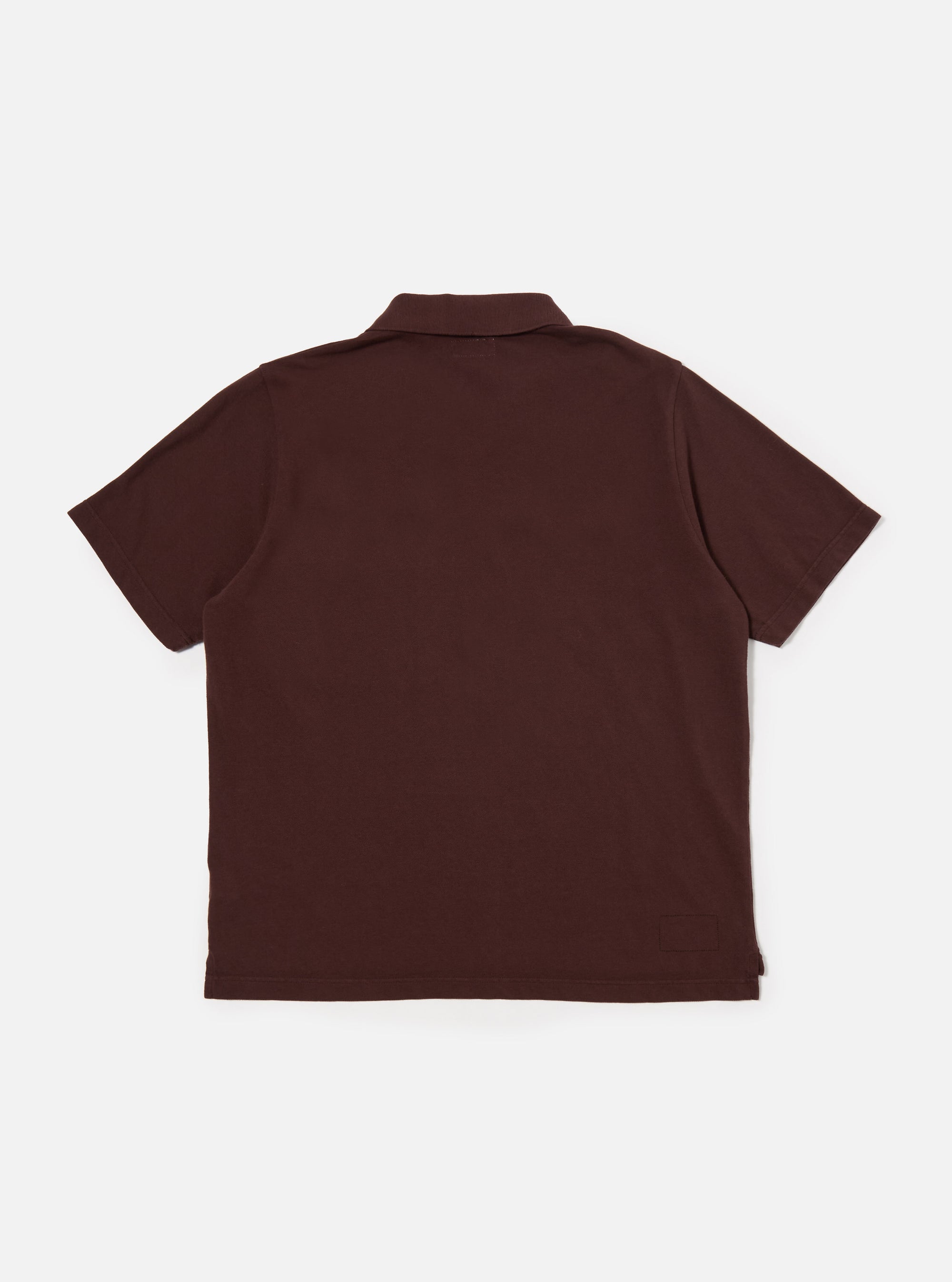 Rich Brown Piquet Vacation Polo