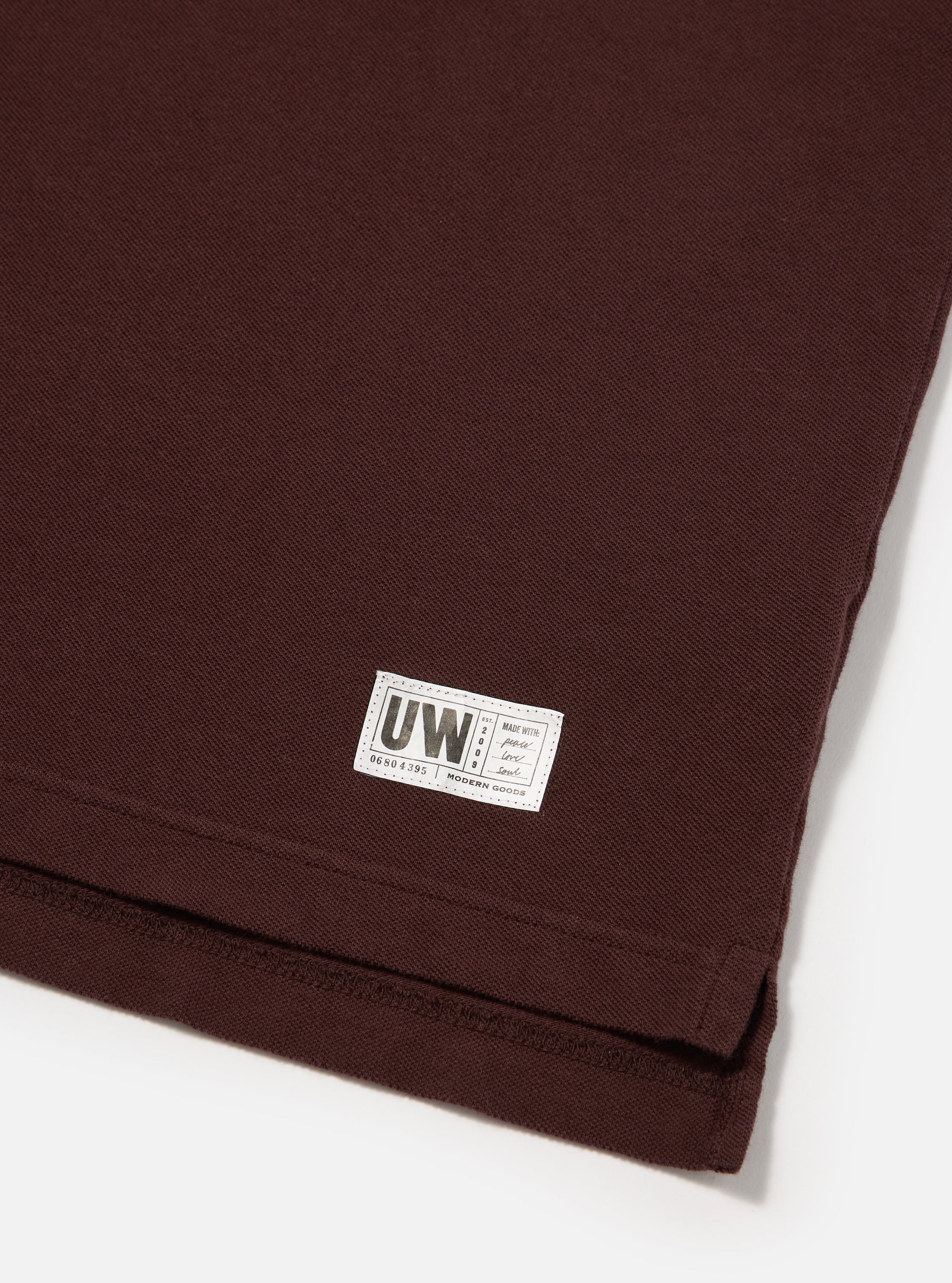 Rich Brown Piquet Vacation Polo