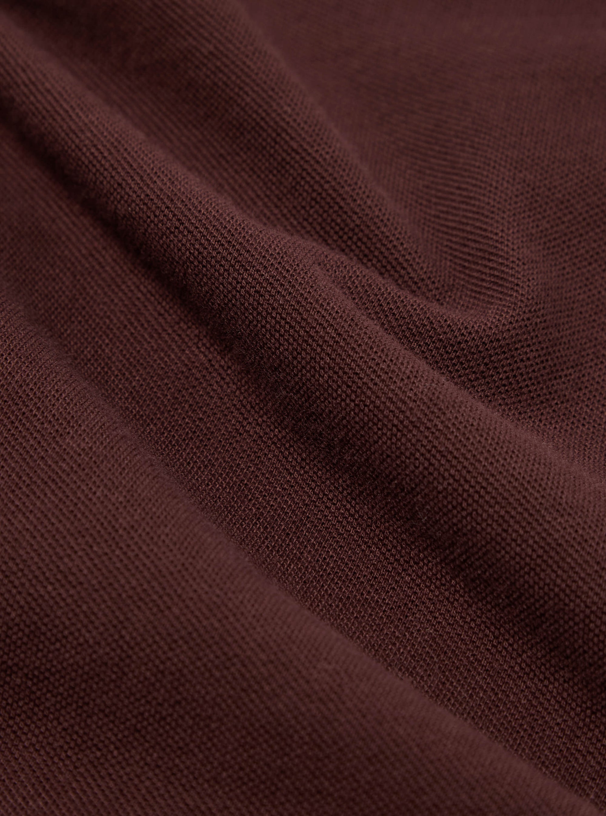 Rich Brown Piquet Vacation Polo