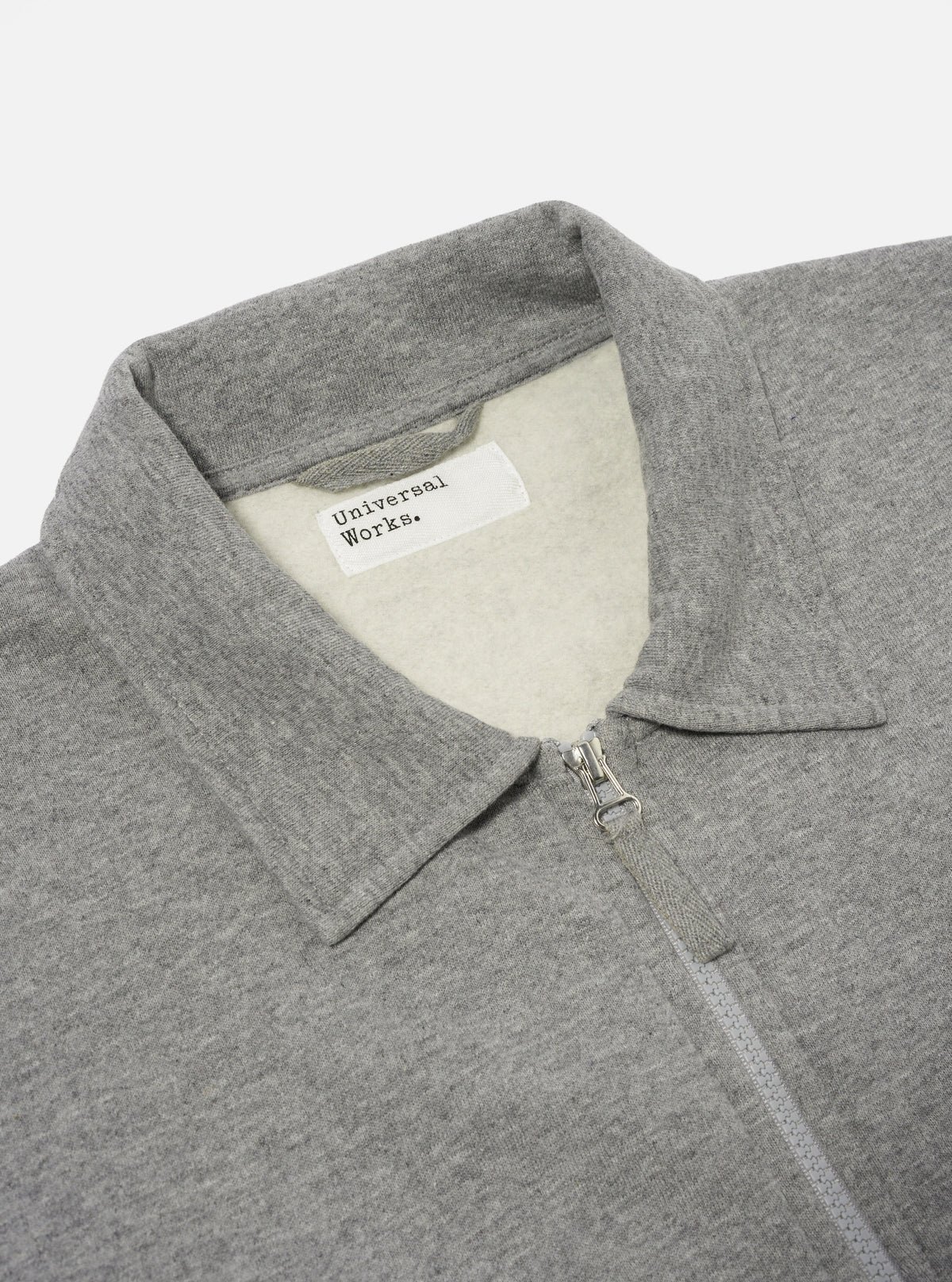 Grey Marl Recycled Cotton Blend Jersey Tyler Jacket