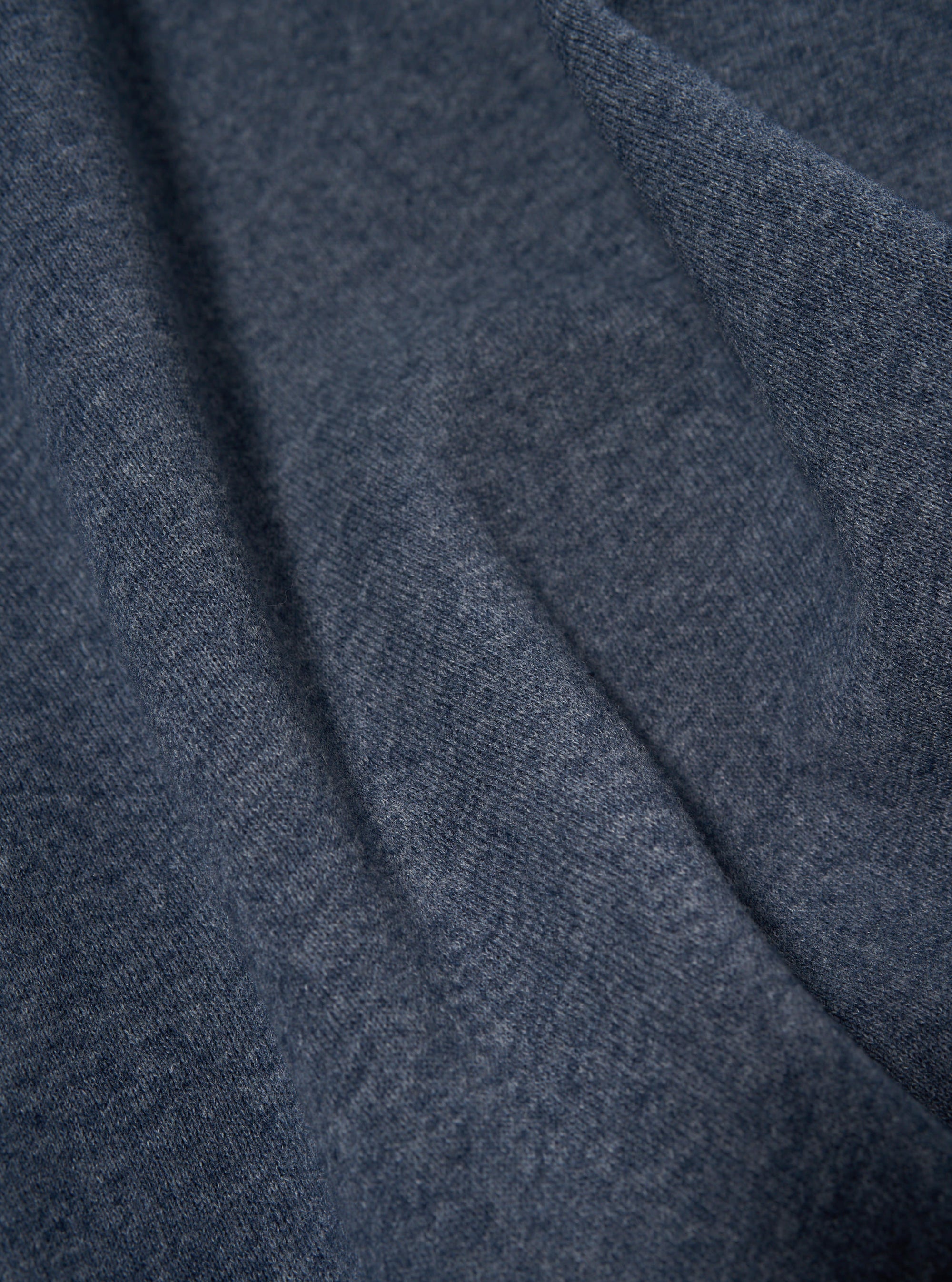 Navy Recycled Cotton Blend Jersey Tyler Jacket