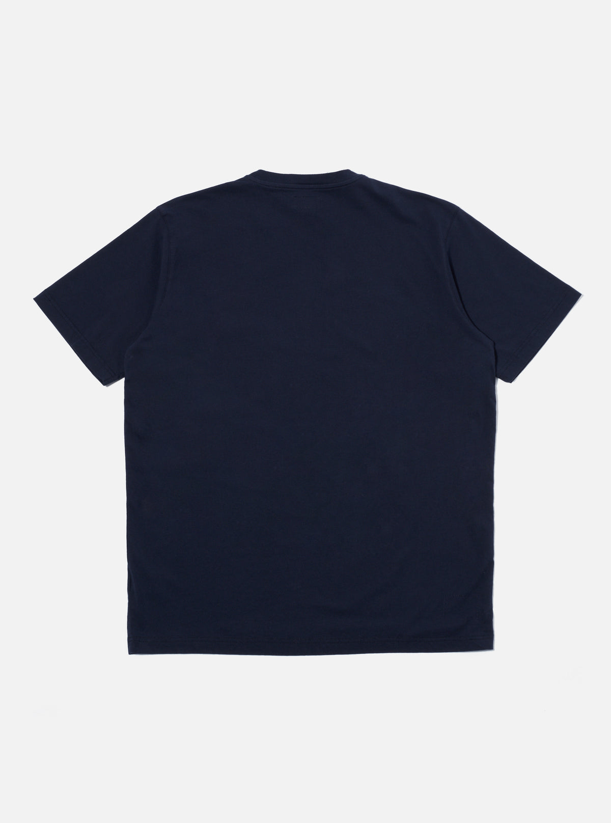Bright Navy Organic Jersey Print Pocket Tee