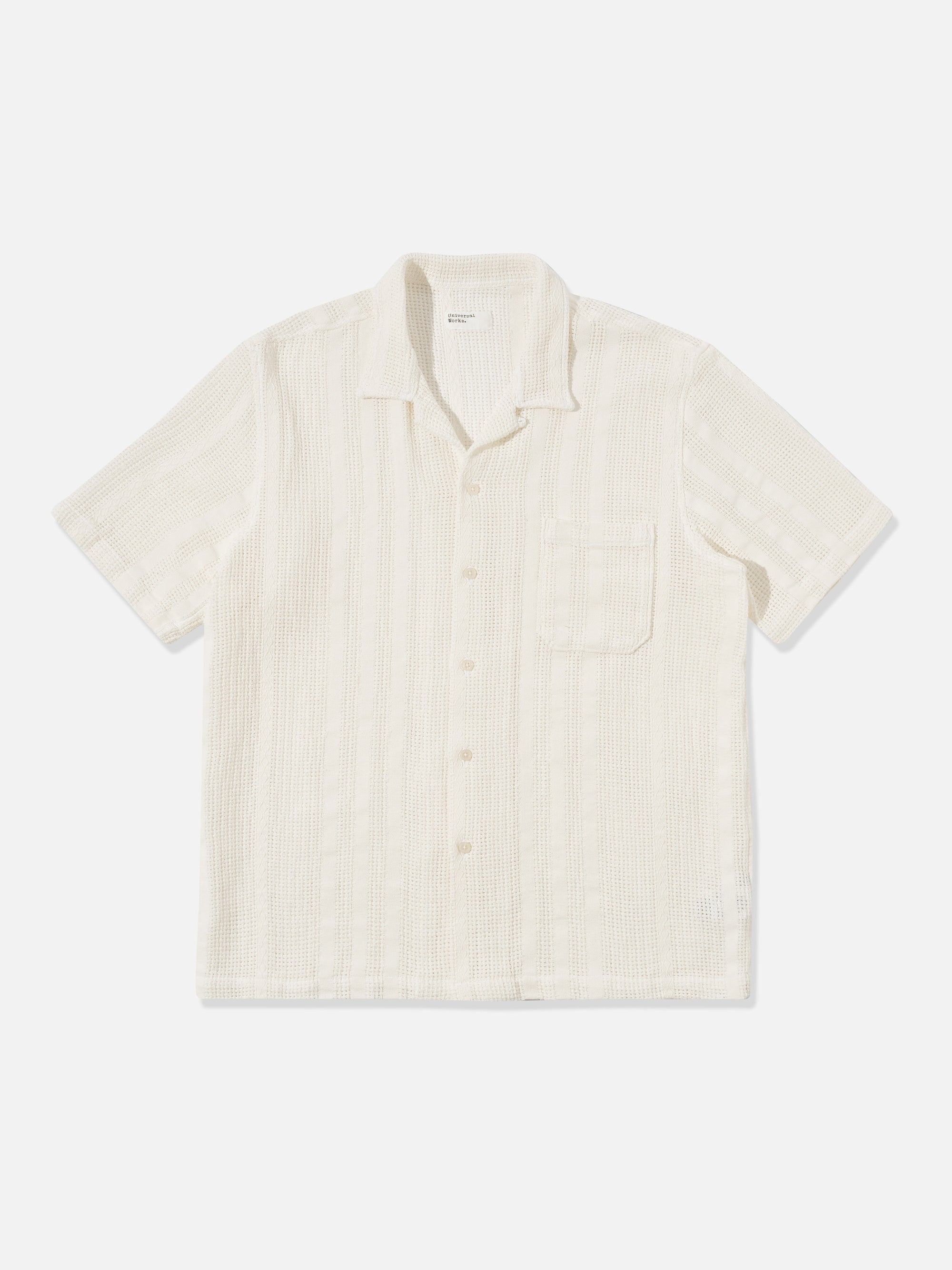 Ecru Reef Cotton Road Shirt