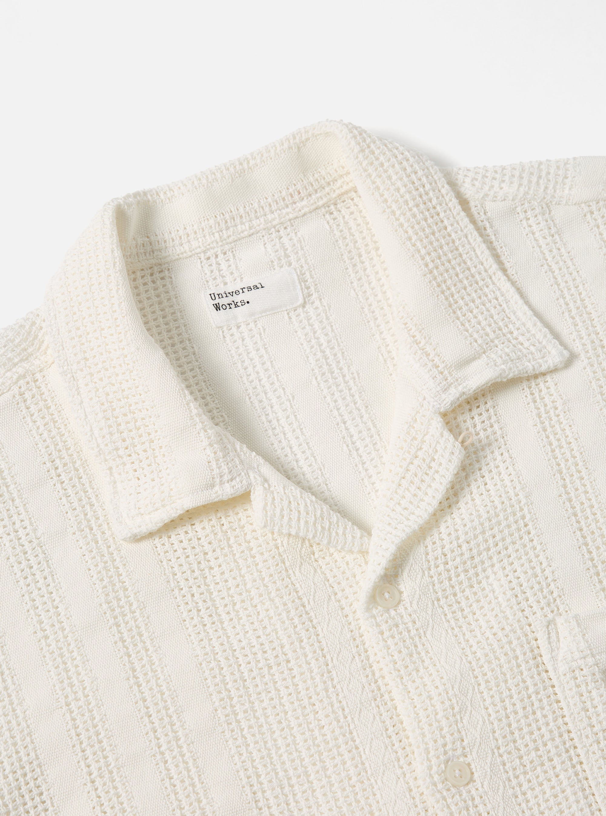 Ecru Reef Cotton Road Shirt