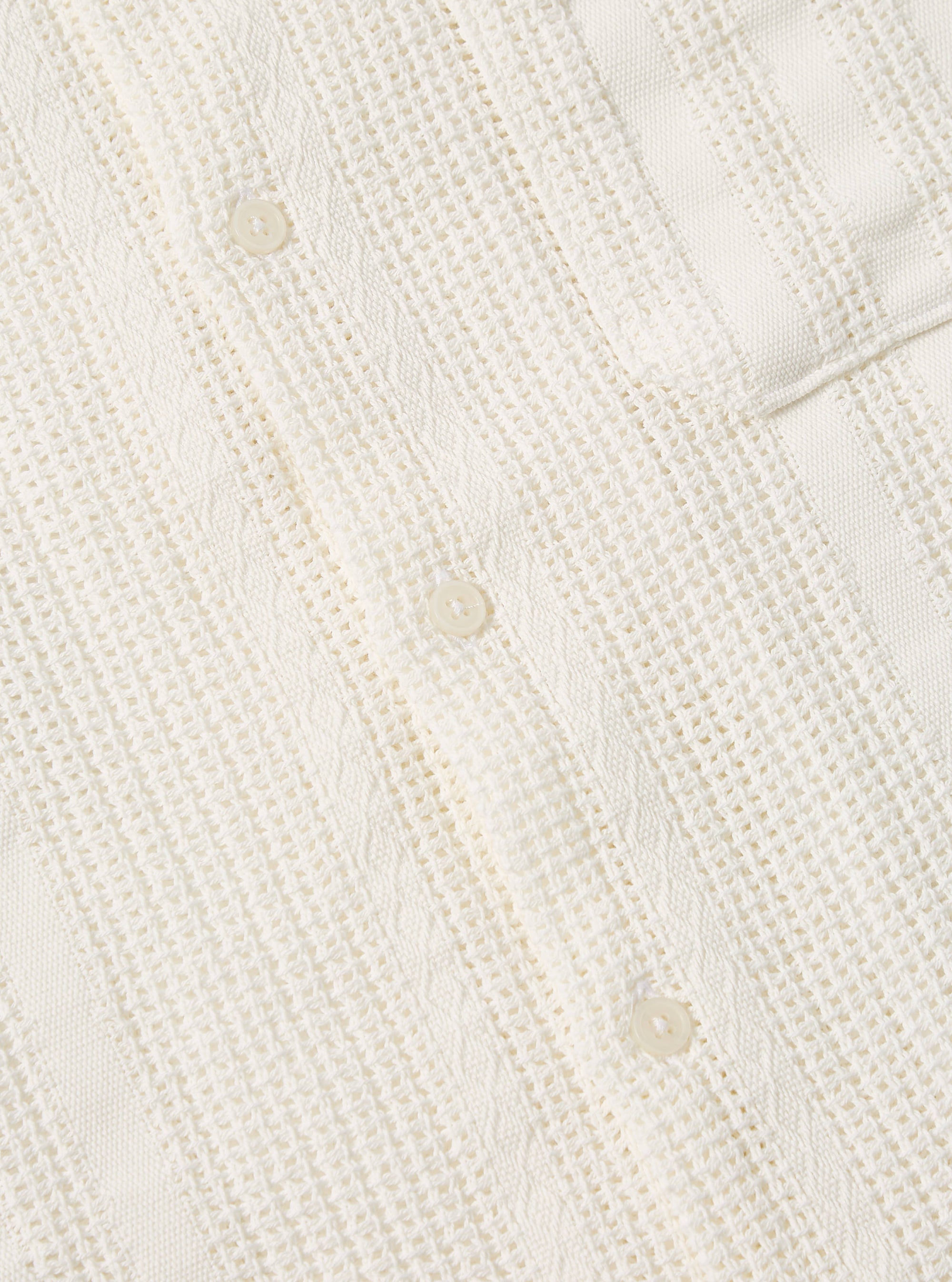 Ecru Reef Cotton Road Shirt