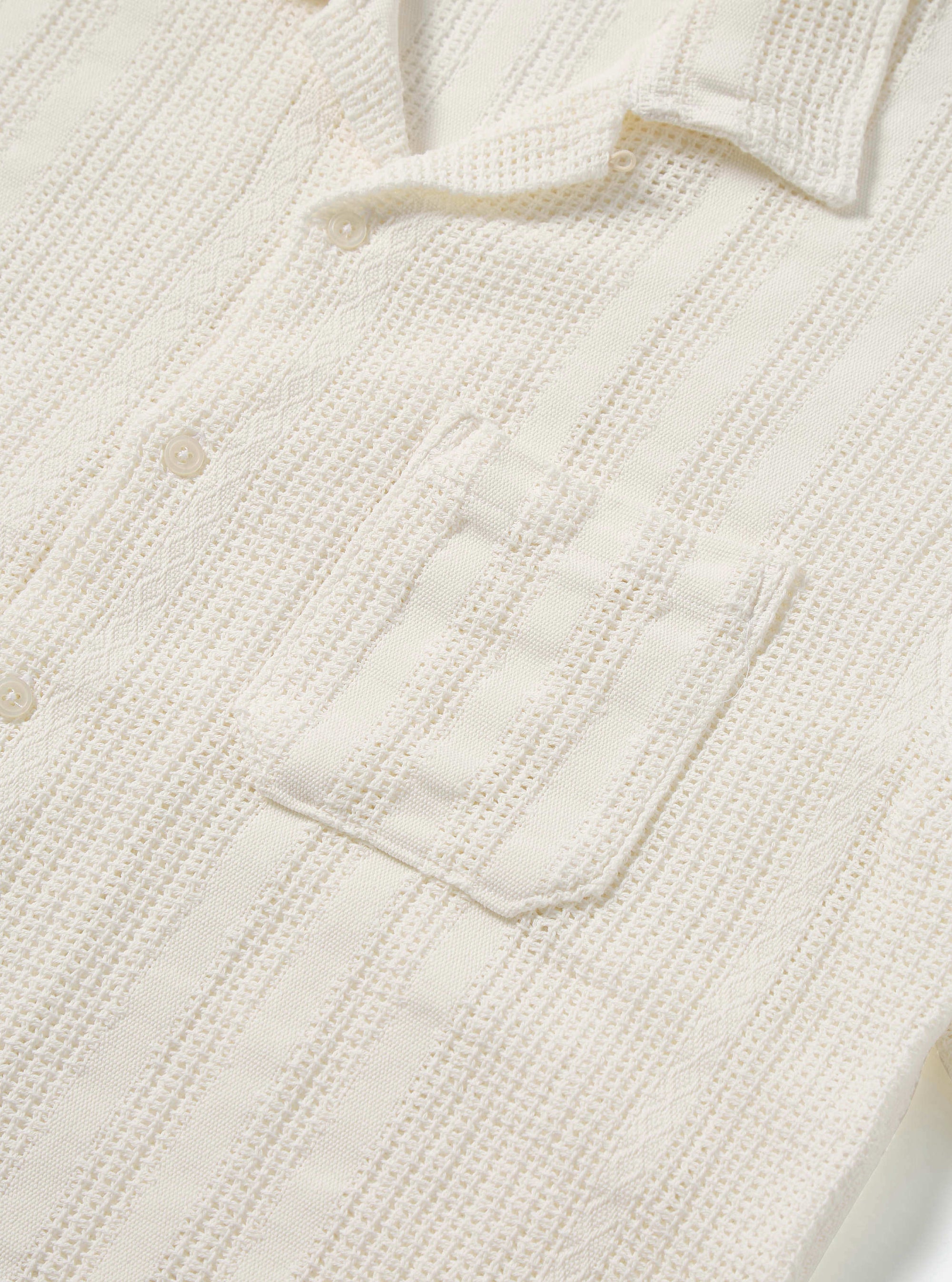 Ecru Reef Cotton Road Shirt