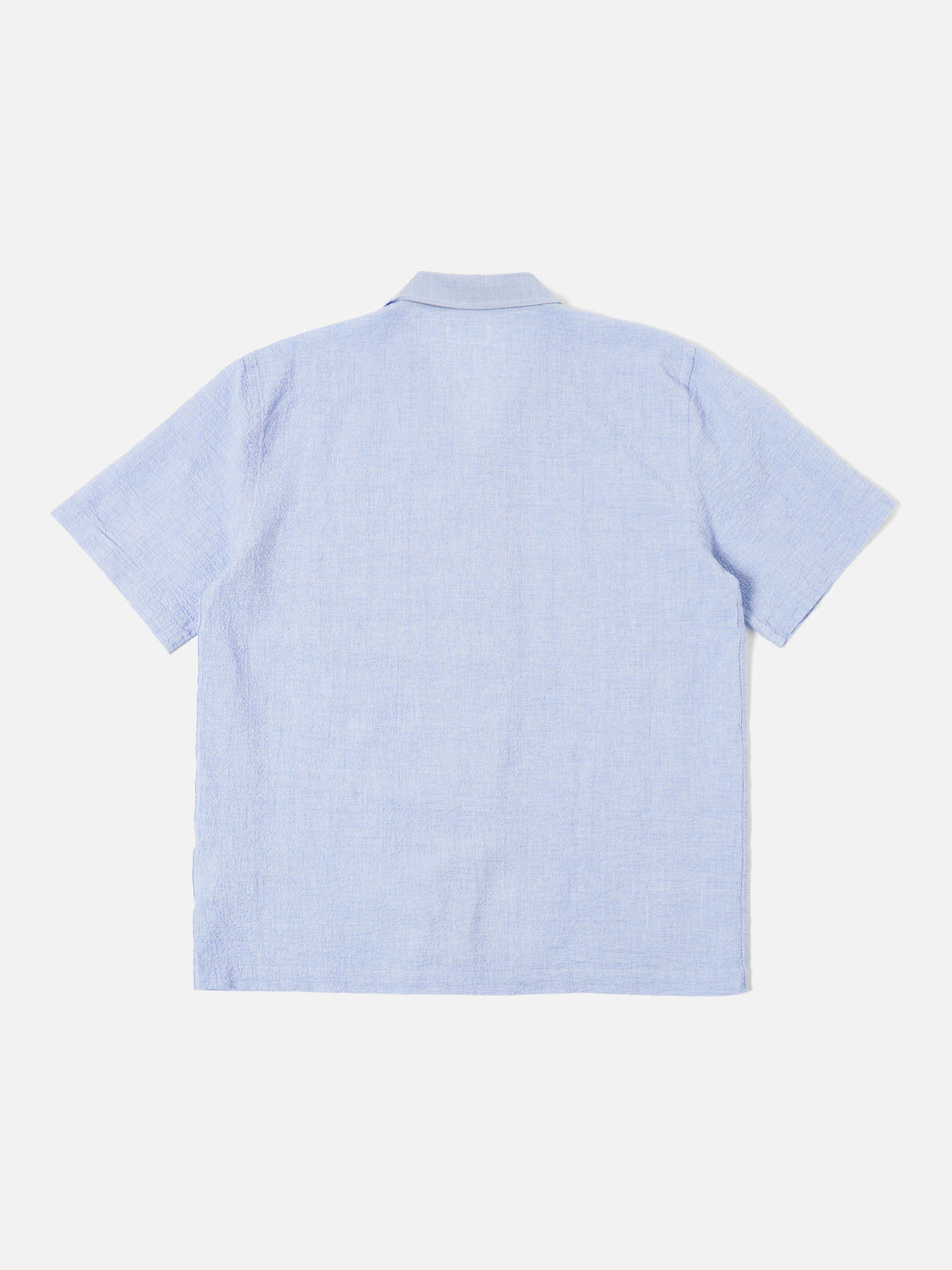 Pale Blue Seersucker Road Shirt