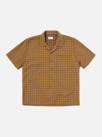Gold/Navy Rhodes Cotton Road Shirt