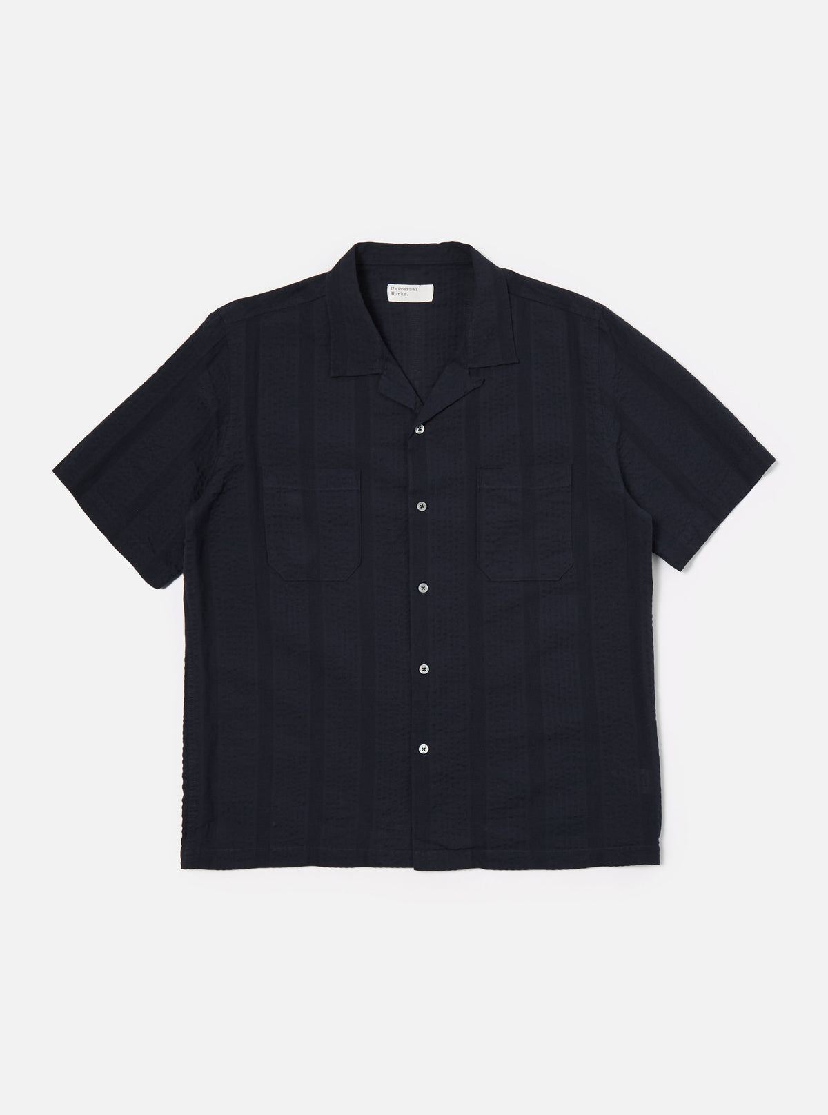 Navy Maui Cotton Sal Road Shirt
