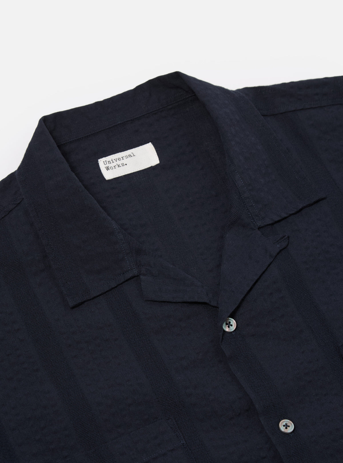 Navy Maui Cotton Sal Road Shirt