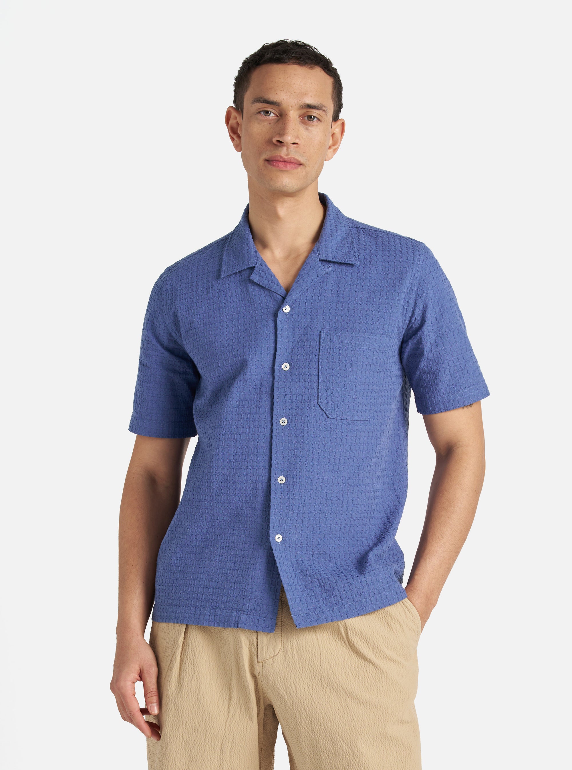 Blue Delos Road Shirt