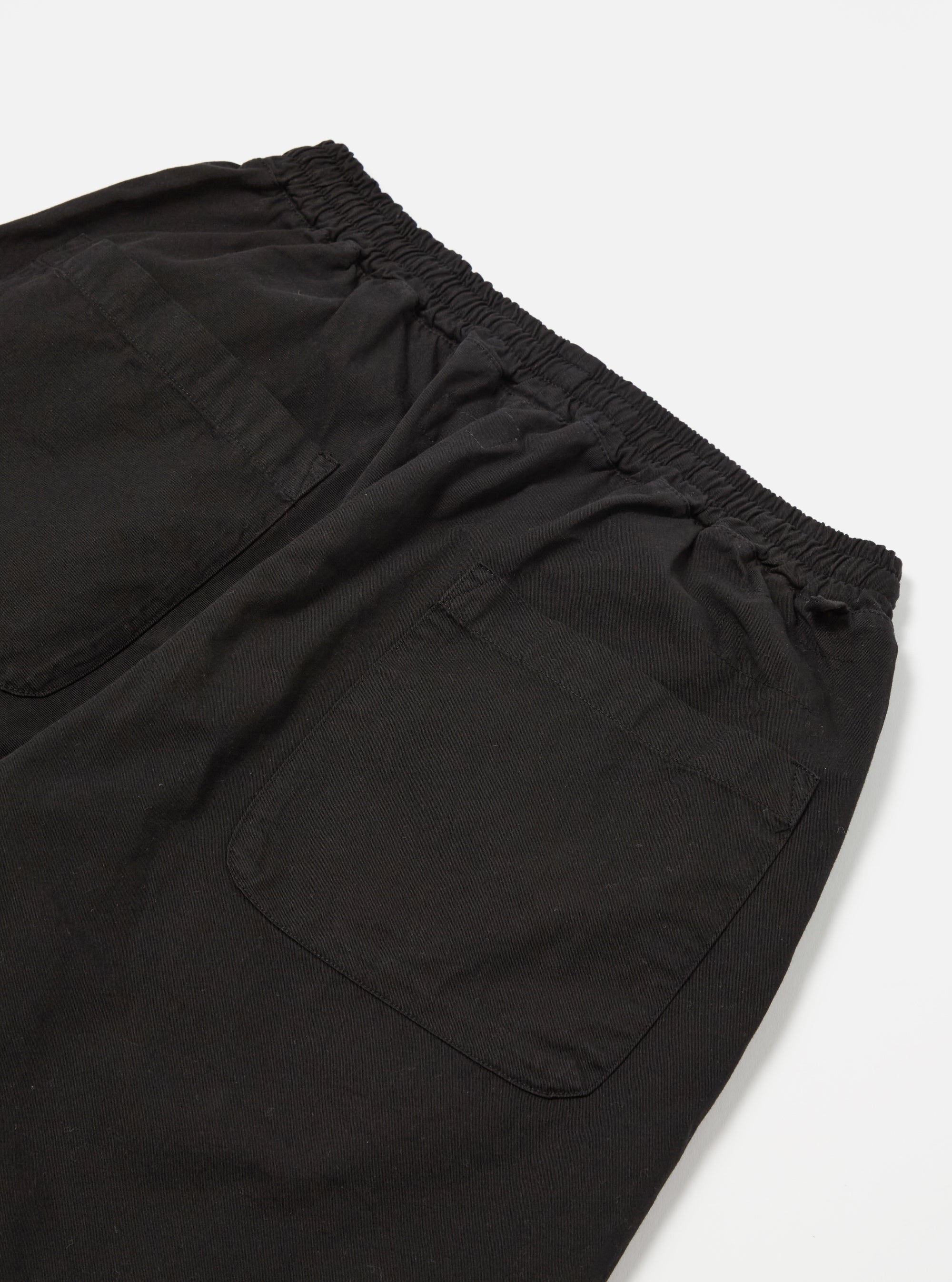 Black Kelly Cotton Simple Short