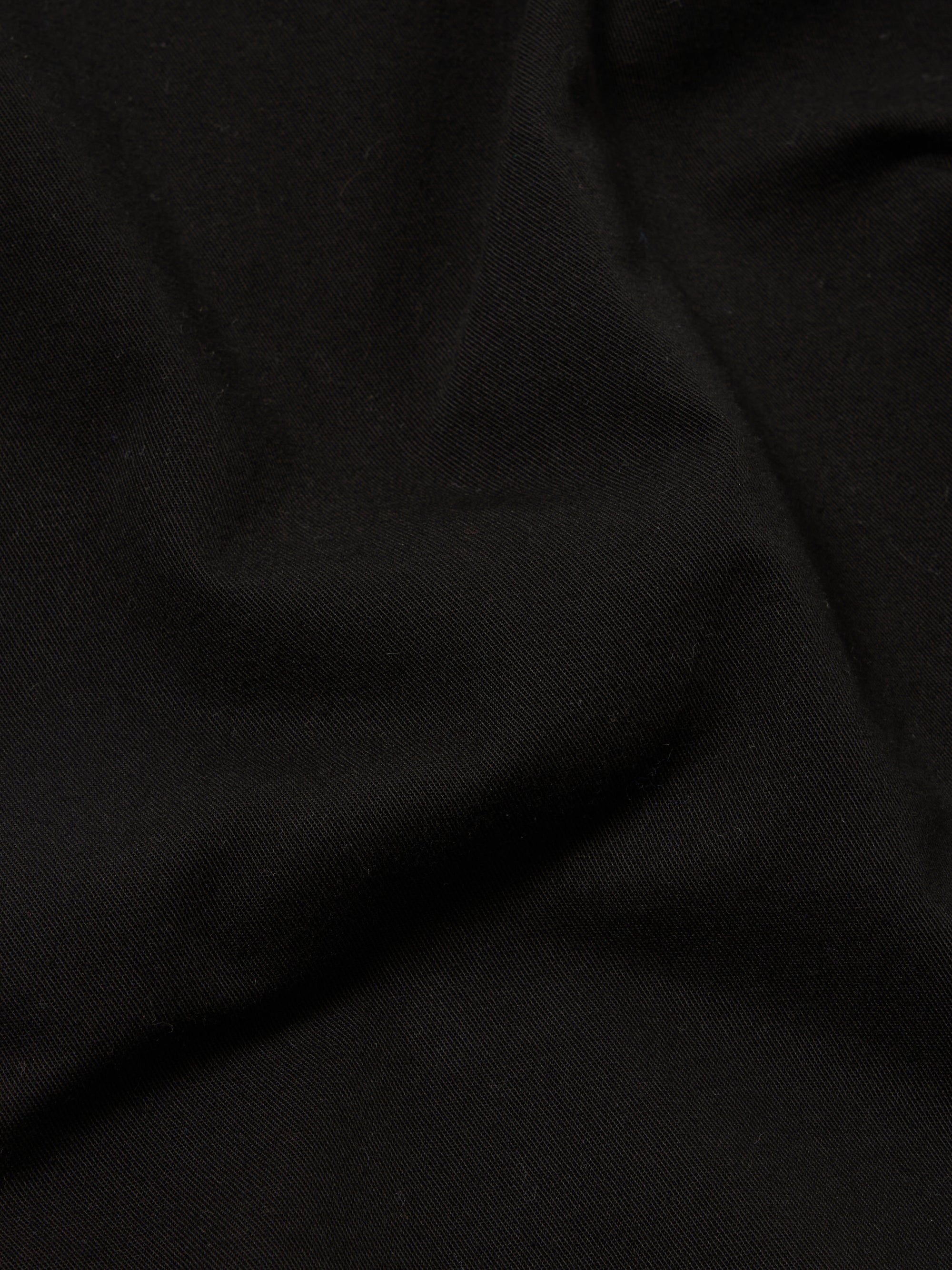 Black Kelly Cotton Simple Short