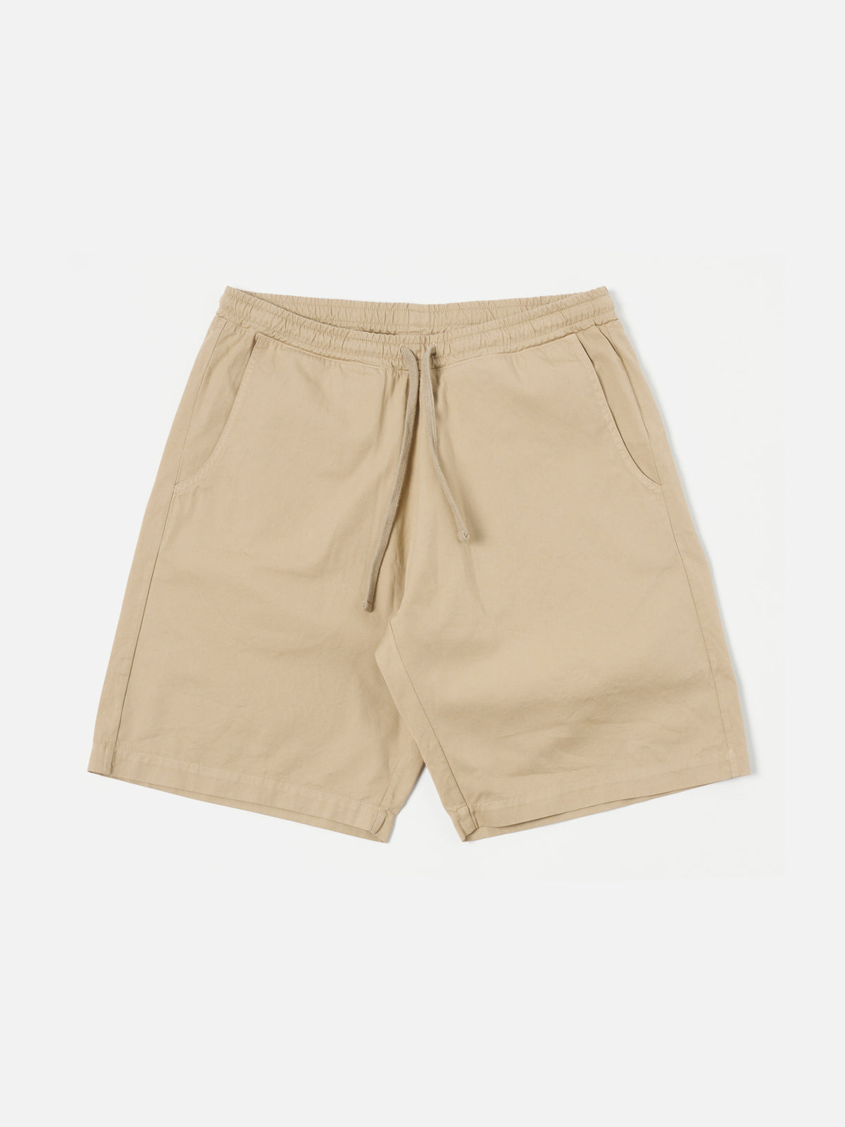 Sand Kelly Cotton Simple Short