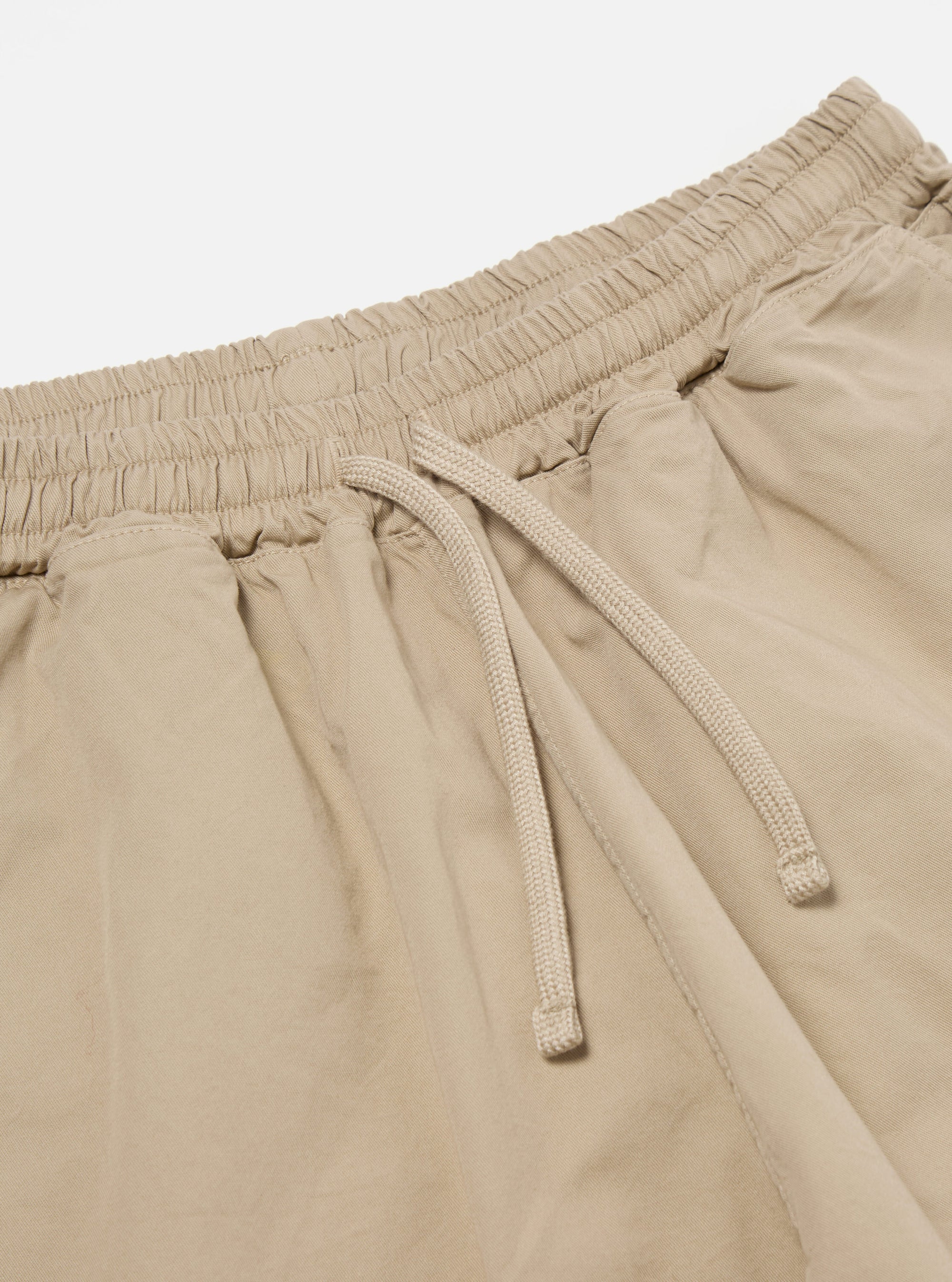 Sand Kelly Cotton Simple Short