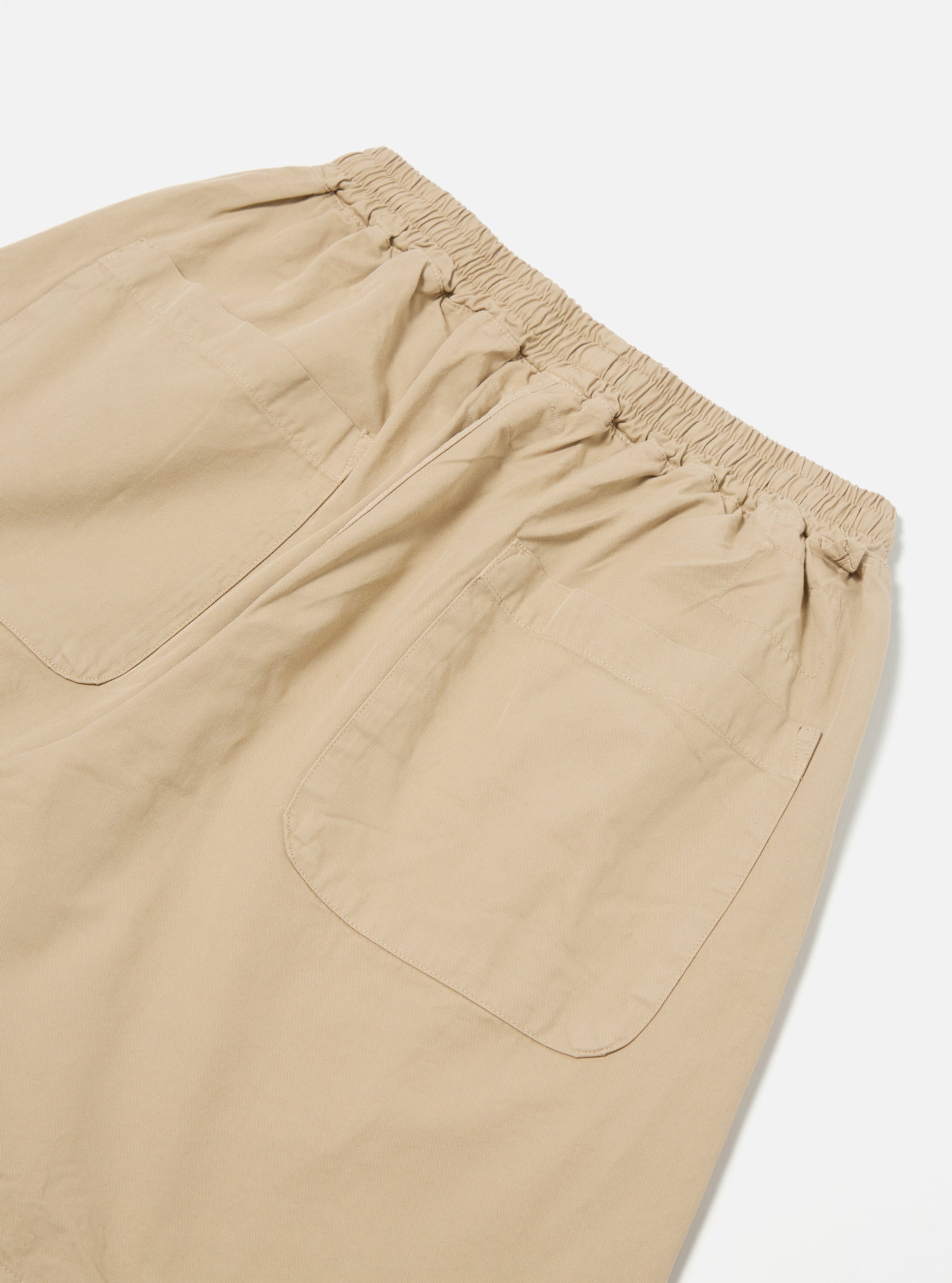 Sand Kelly Cotton Simple Short