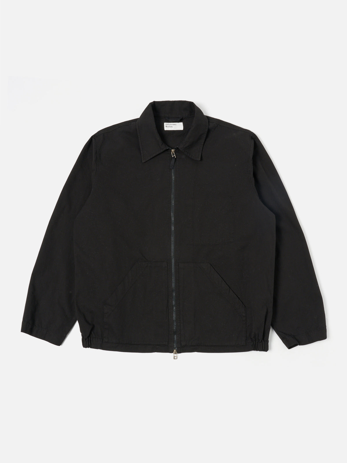 Black Kelly Cotton Pembroke Jacket