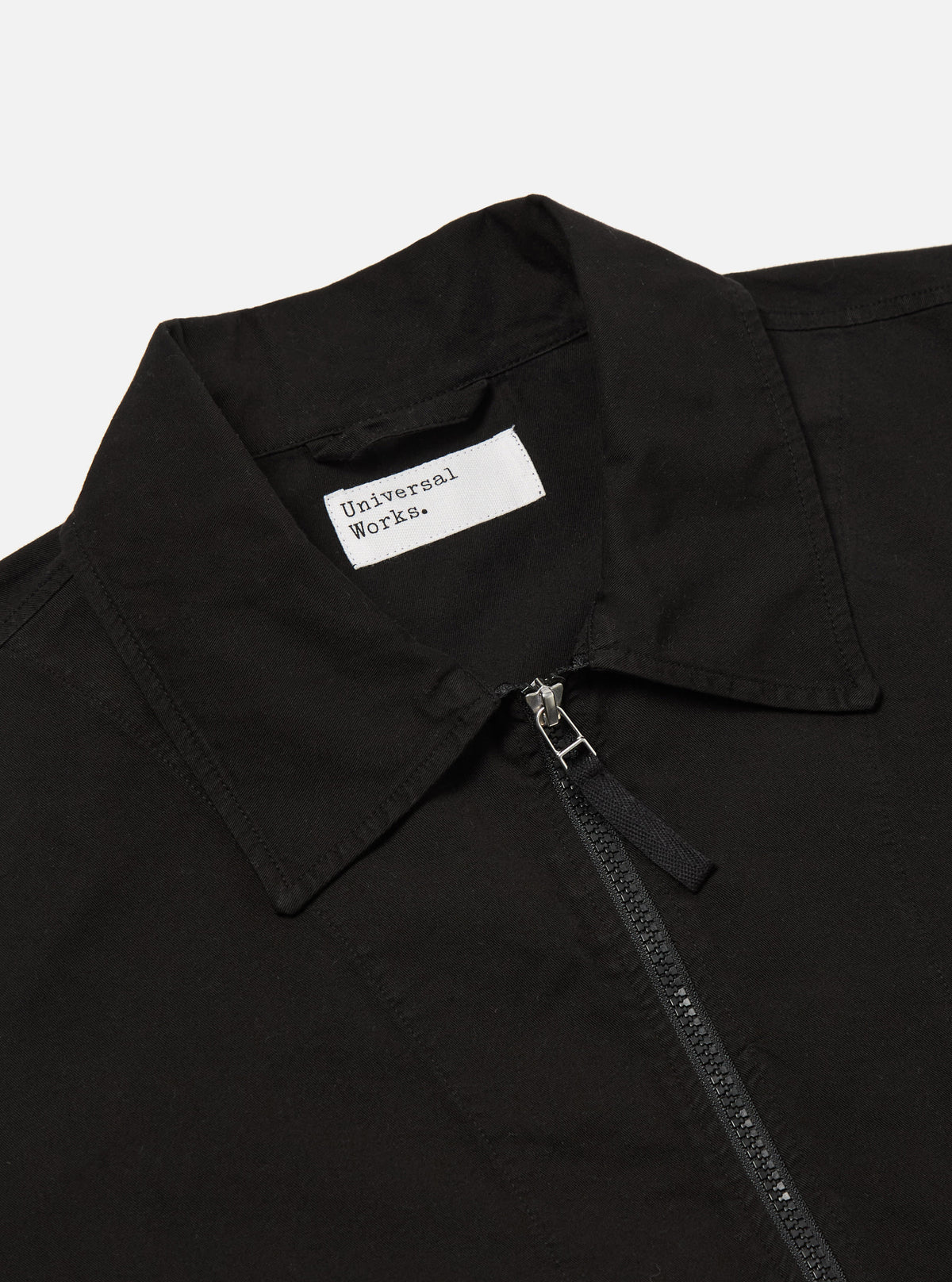 Black Kelly Cotton Pembroke Jacket