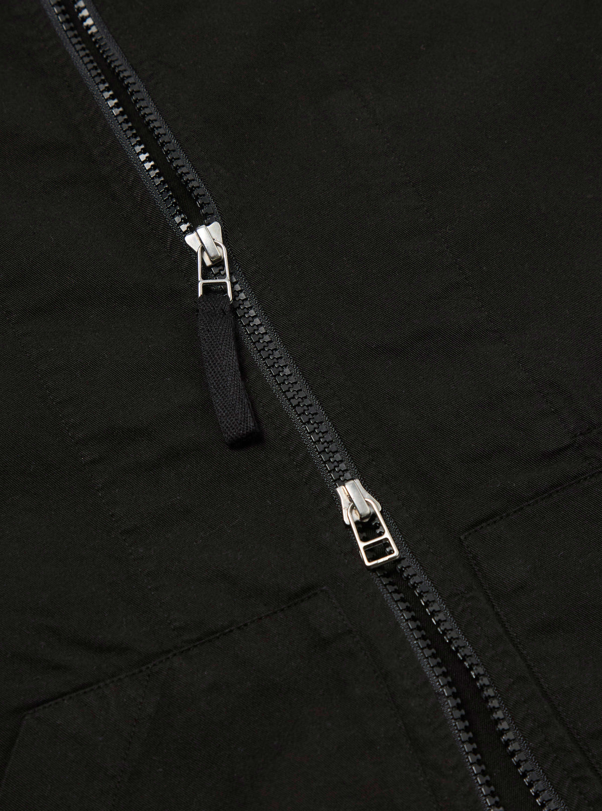 Black Kelly Cotton Pembroke Jacket
